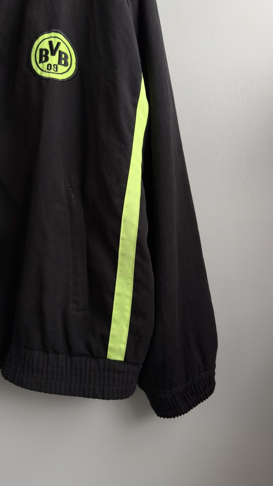 Nike × Vintage NIKE Borussia Dortmund Jacket Vintage Football Jersey 90s Size US L / EU 52-54 / 3 - 4 Thumbnail