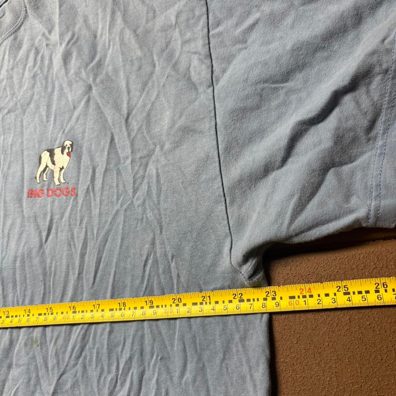 Big Dogs Vintage Blue Big Dogs Graphic Shirt Size US XL / EU 56 / 4 - 2 Thumbnail