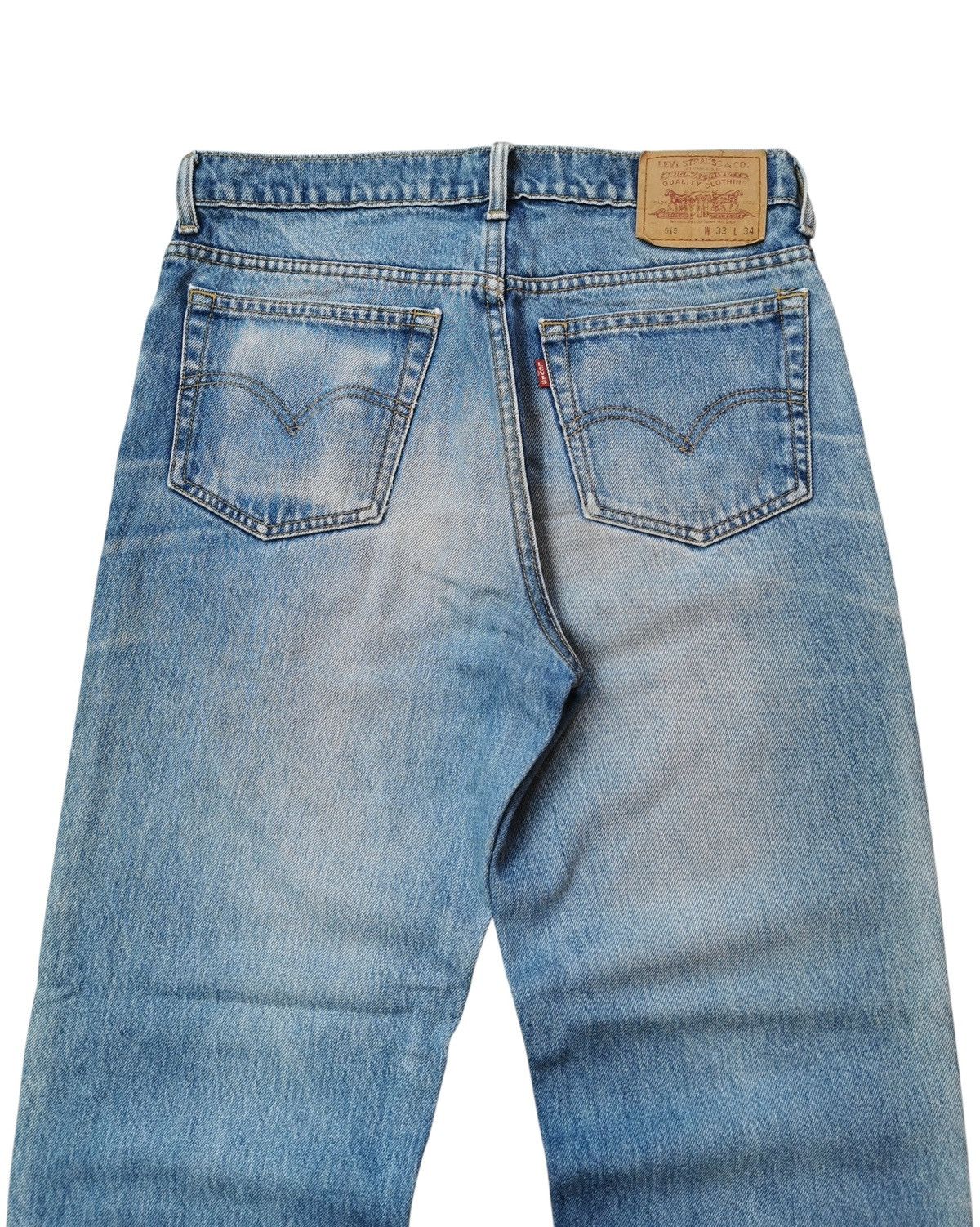 Vintage Levi’s 515 Distressed Straight Fit Jeans Y2K
