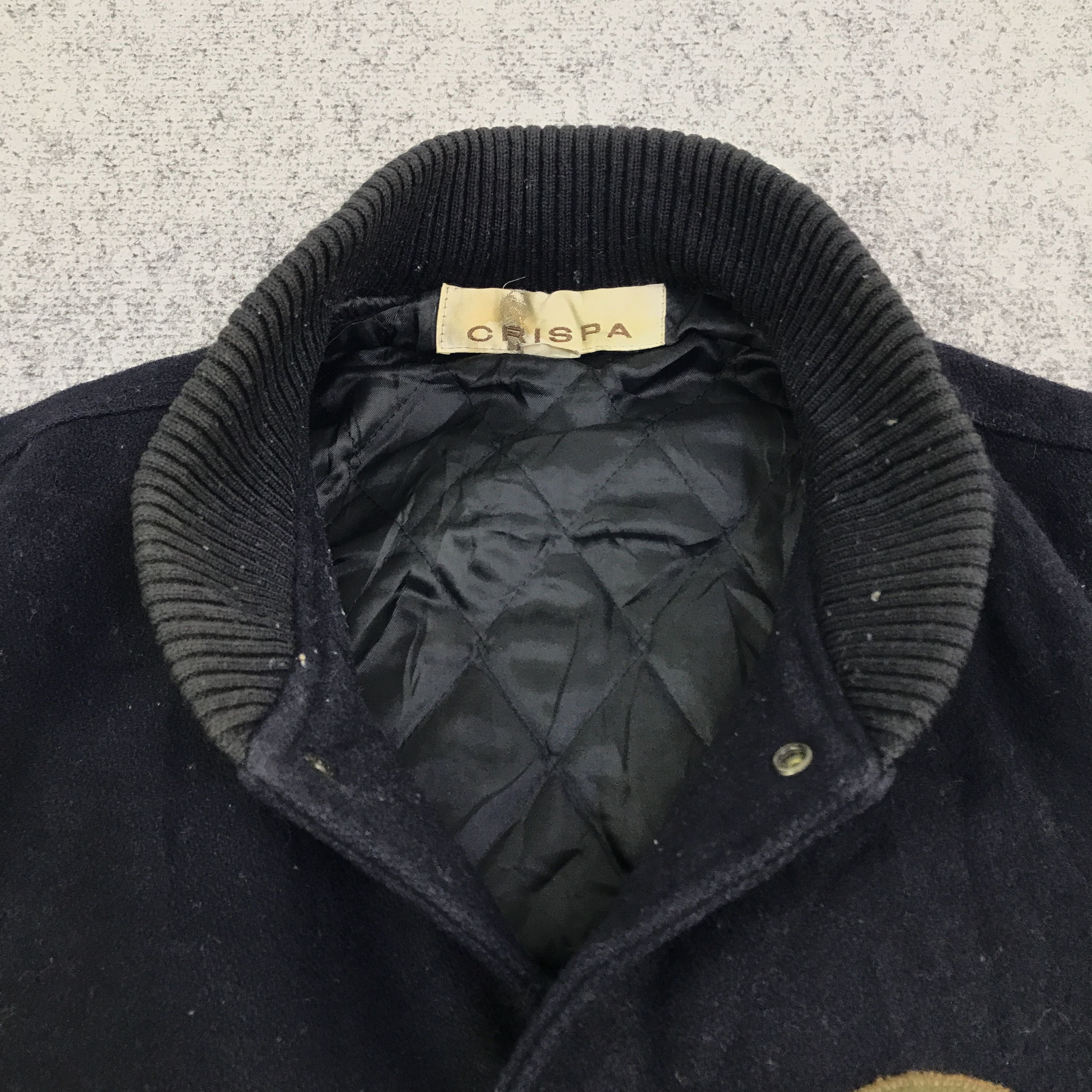 Japanese Brand Vintage crispa Snap button Varsity jacket K123B12 Size US M / EU 48-50 / 2 - 5 Thumbnail