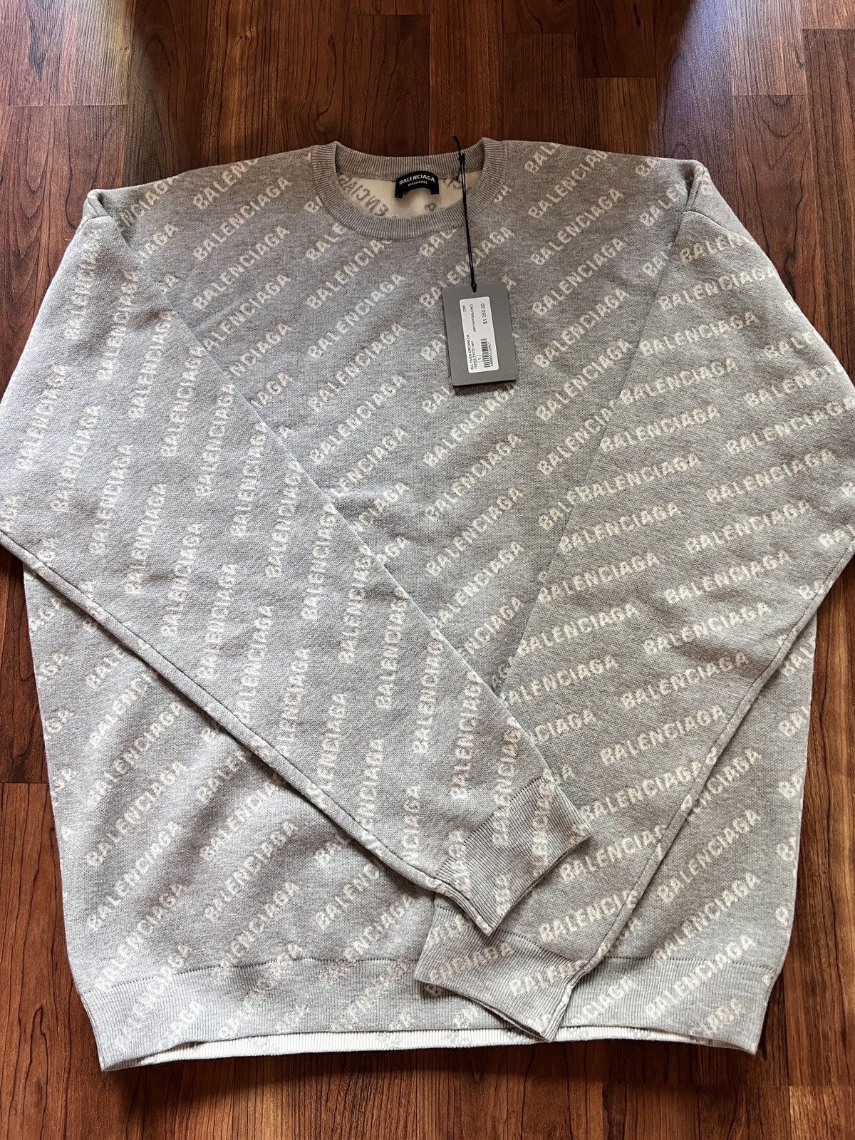 Balenciaga All Over Crewneck