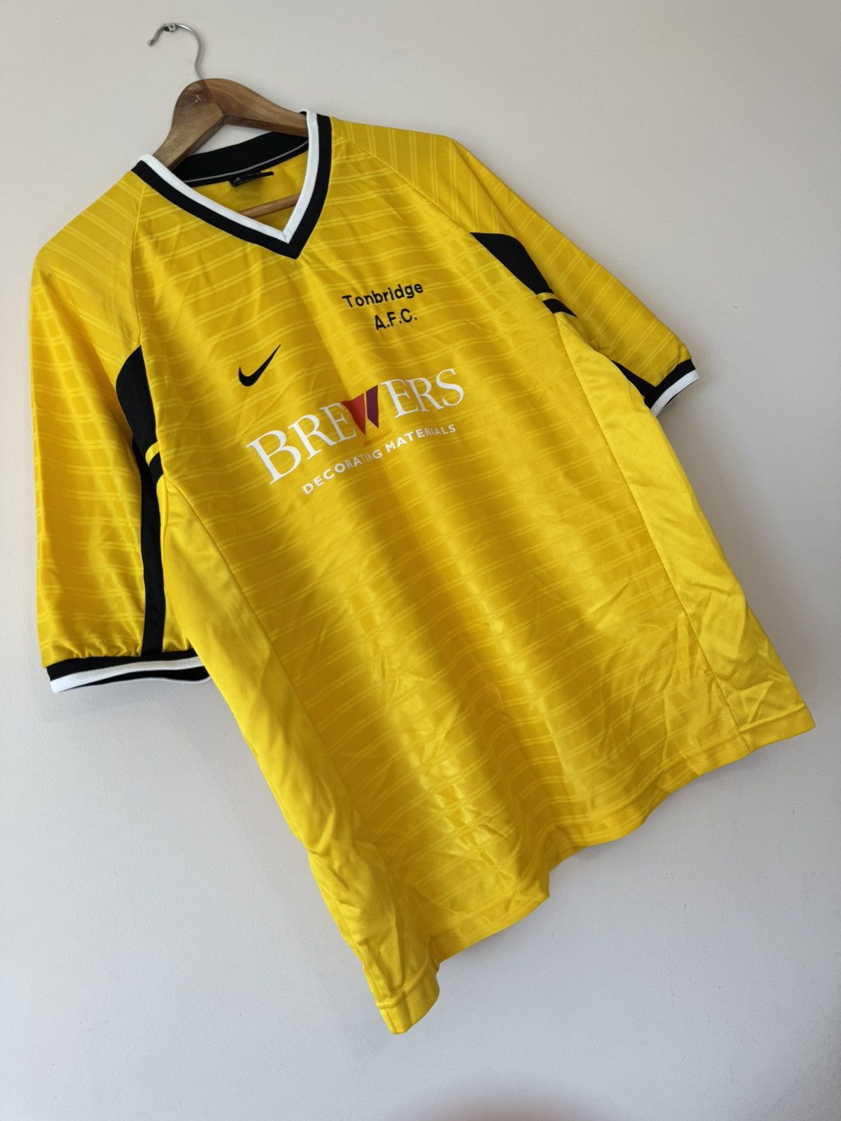 Nike Vintage Tondridge Angels AFC 00’s Away Soccer Jersey Shirt Size US L / EU 52-54 / 3 - 4 Thumbnail