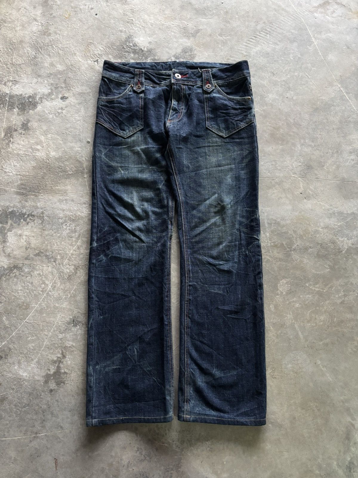 20471120 × Hysteric Glamour × Japanese Brand japanese dope design with sick faded wash punk grunge gothic Size US 35 - 1 Thumbnail