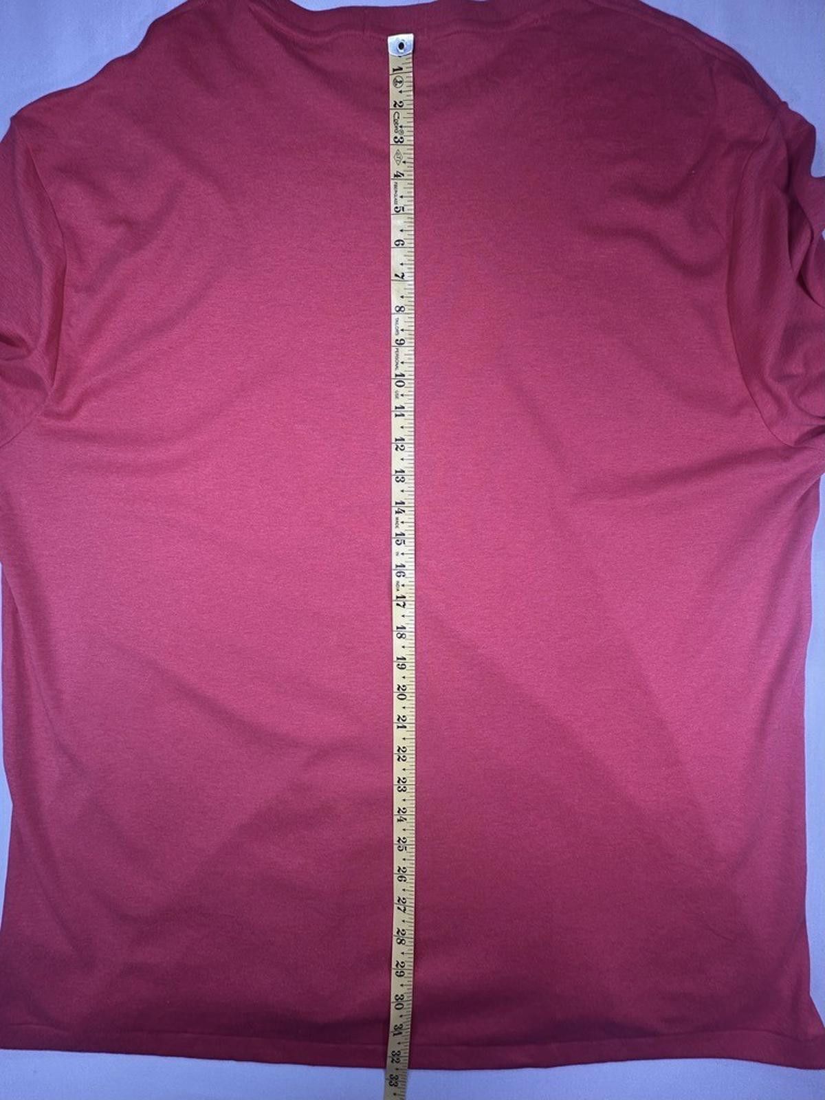 Polo Ralph Lauren Polo Ralph Lauren Classic Fit Embroidered T-Shirt Red 2XL Size US XXL / EU 58 / 5 - 5 Thumbnail