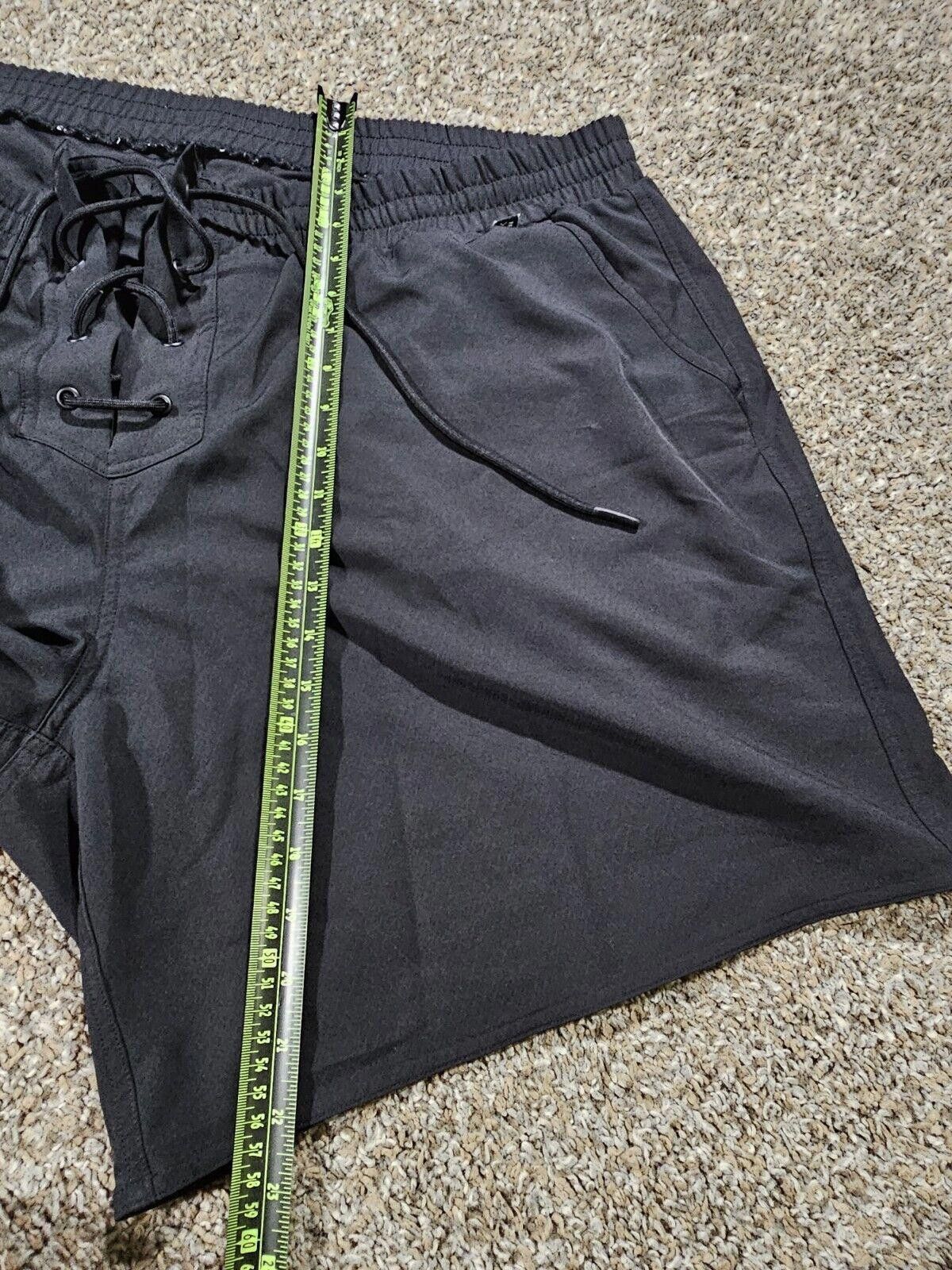 Designer Tomboy X= 4XL black rainbow Drawstring PRIDE swim trunks Size US 44 / EU 60 - 6 Thumbnail