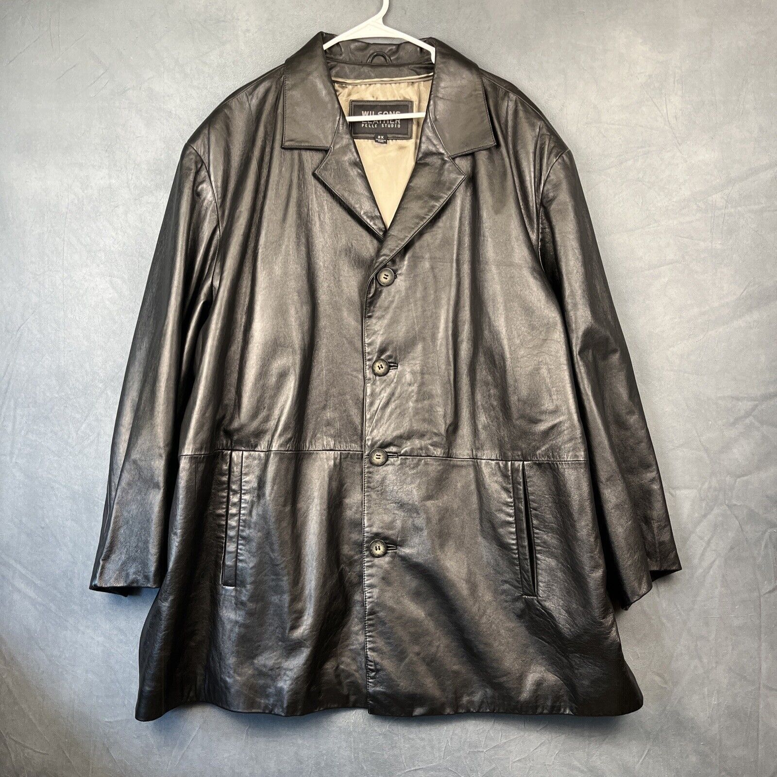 Pelle studio leather jacket mens sale