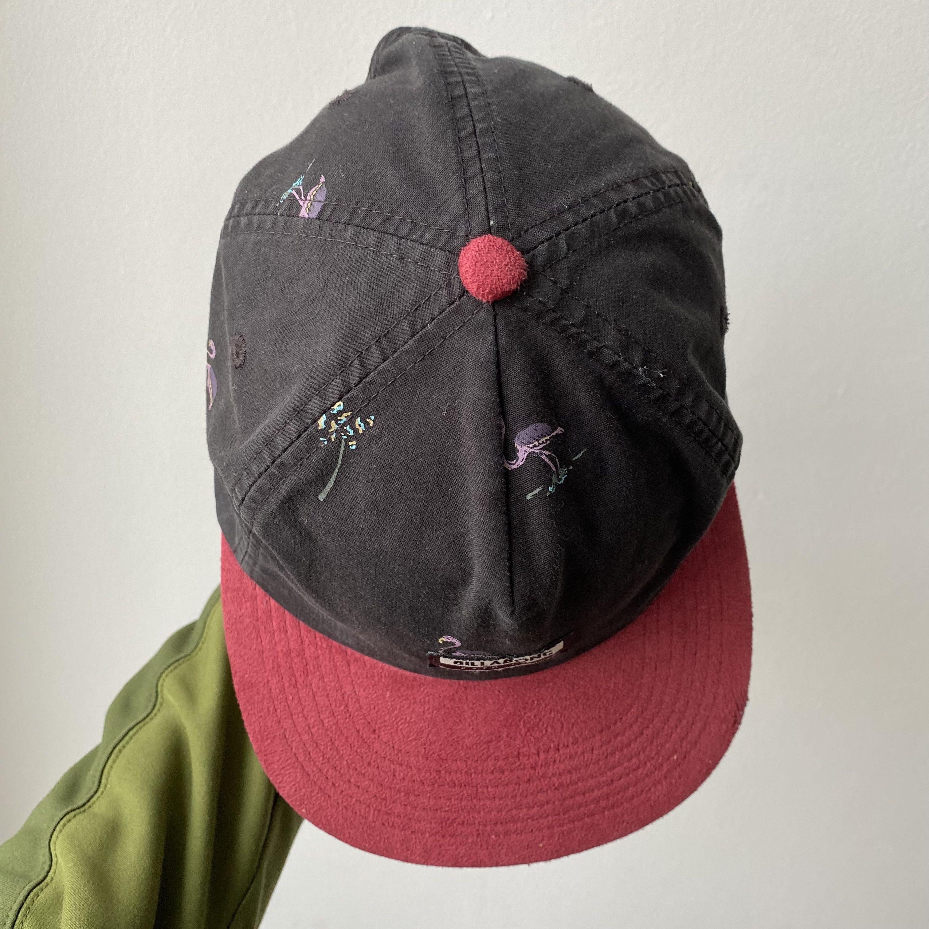 Billabong 🏝Vintage Billabong Monogram Cap Small Logo Y2K Hat Size ONE SIZE - 5 Thumbnail