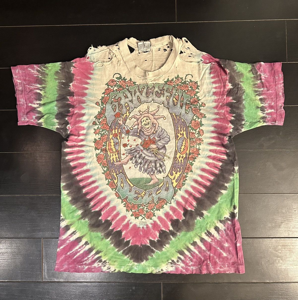 Vintage *Rare* 1993 “Seasons of the Dead”, The Endless Tour Size US L / EU 52-54 / 3 - 1 Thumbnail