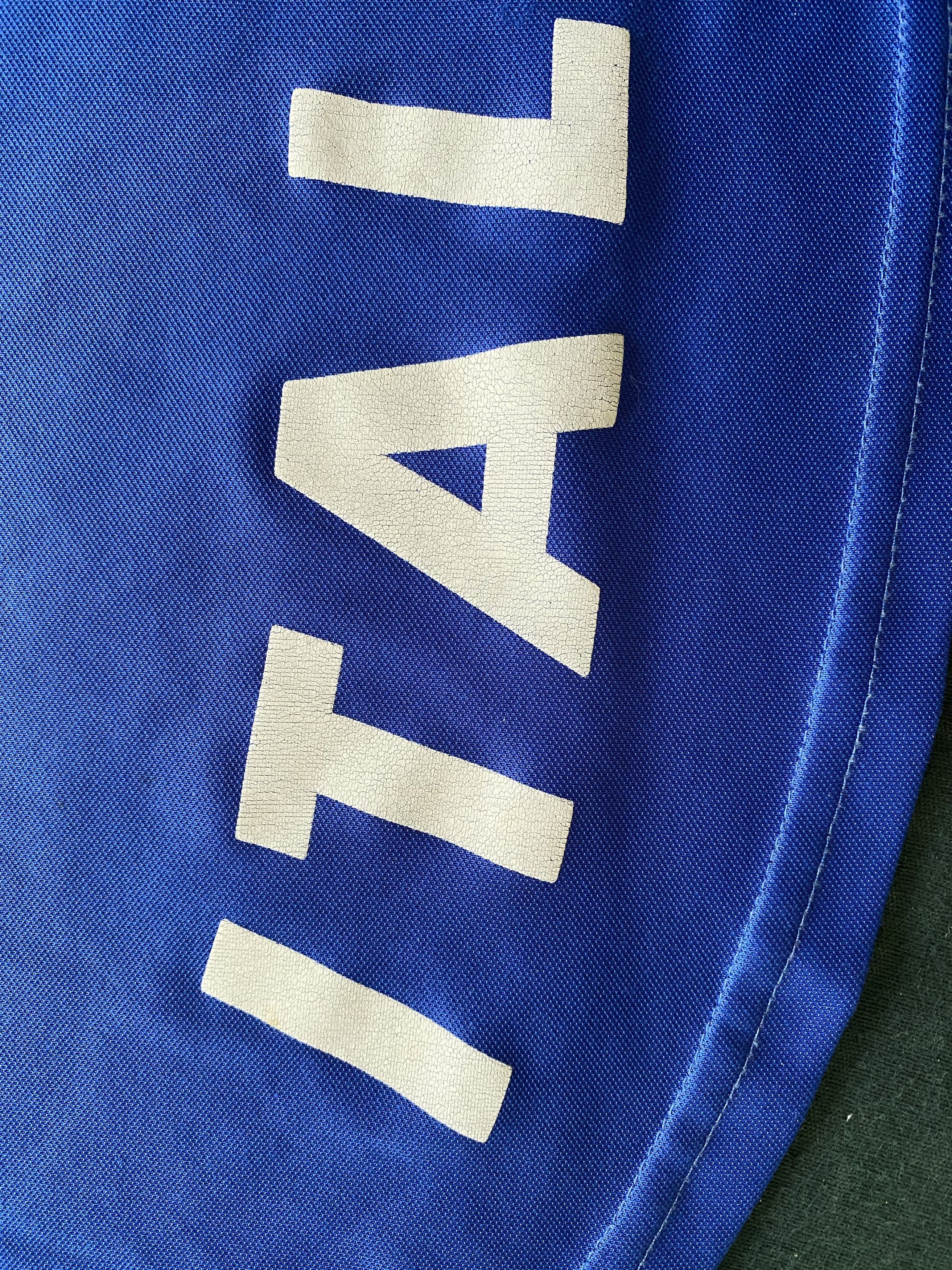 Nike Italy Euro 96 Home Football Shirt Jersey Long Sleeve Size US S / EU 44-46 / 1 - 12 Thumbnail