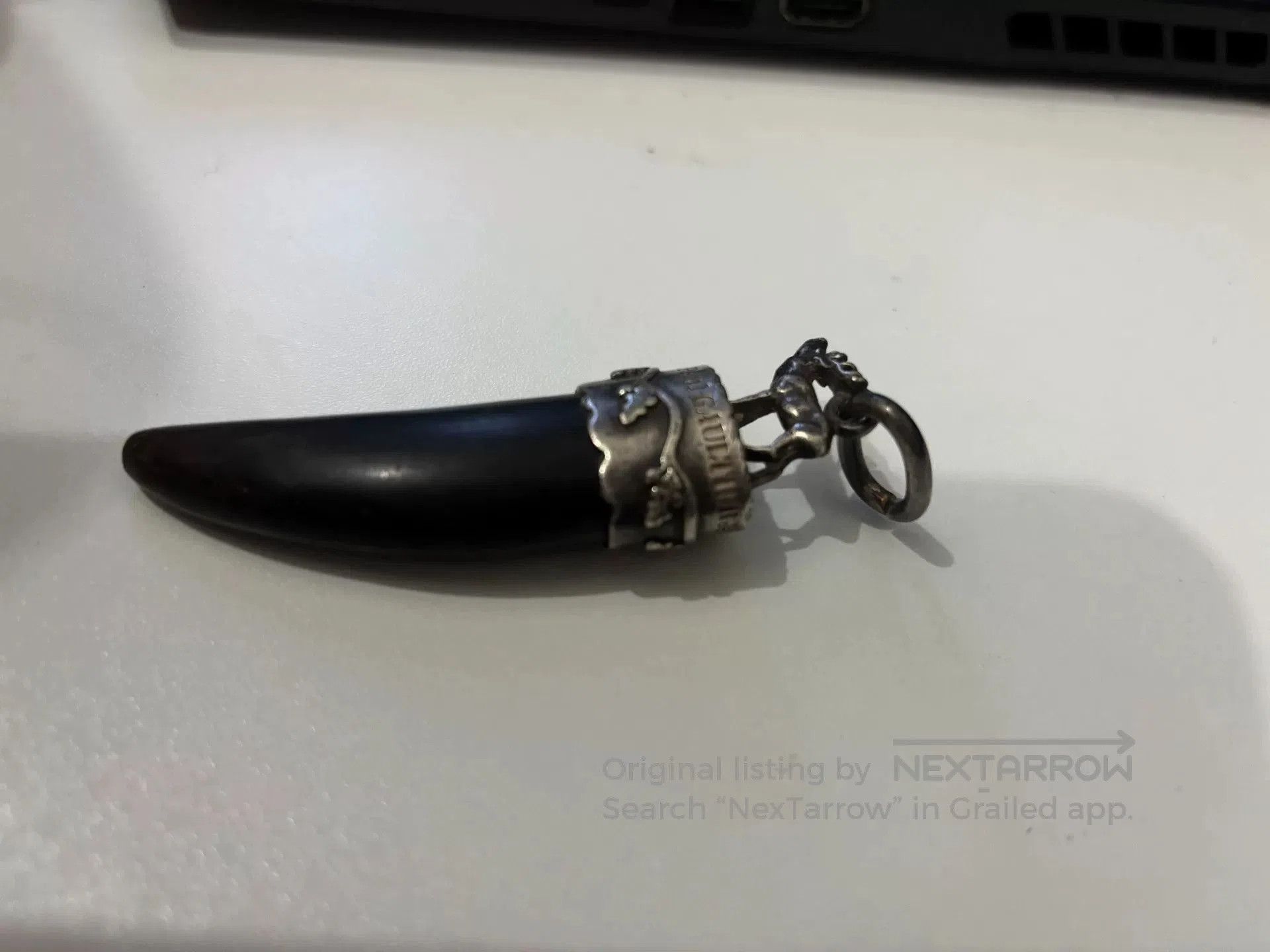 Jean Paul Gaultier 00s Jean Paul Gaultier Faux Horn Claw Chain. Size ONE SIZE - 8 Thumbnail