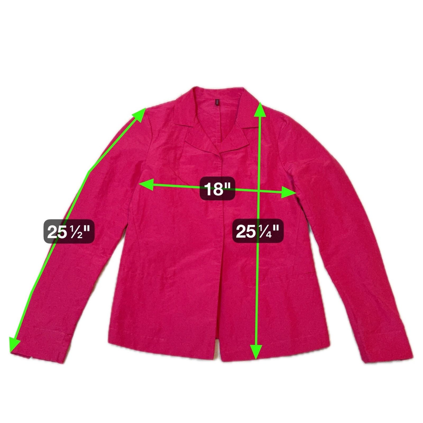 Other Katharina Hovman Collared Shirt Jacket Hot Pink - Size US 6 Size M / US 6-8 / IT 42-44 - 12 Thumbnail