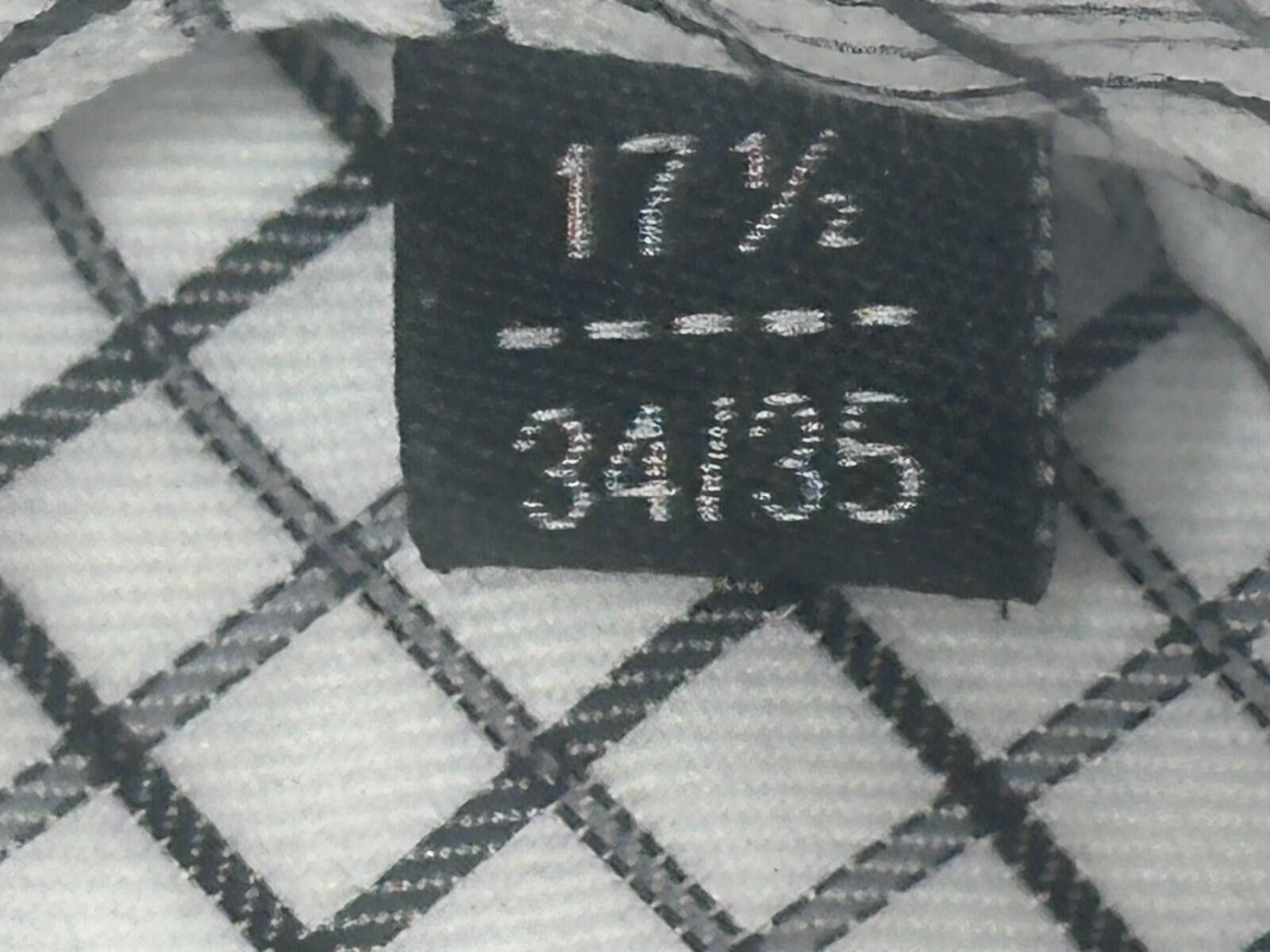 Other Forsyth of Canada 2-Ply Cotton Check Button Up Black Men XL Size US XL / EU 56 / 4 - 9 Thumbnail