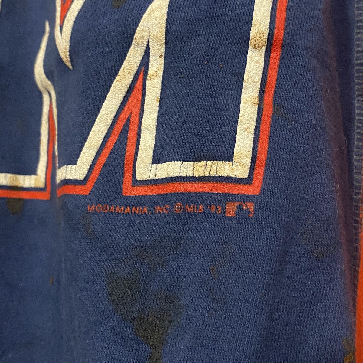 MLB Vintage 1993 Atlanta Braves MLB Shirt Size US XL / EU 56 / 4 - 4 Thumbnail
