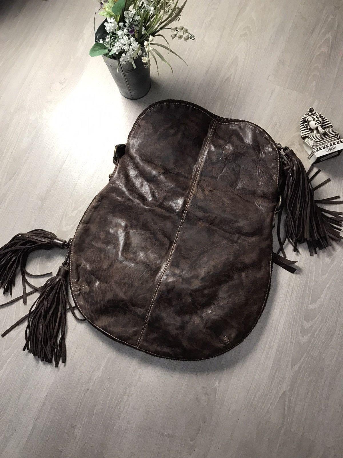 Allsaints × Leather Allsaints brown leather bag Size ONE SIZE - 3 Thumbnail