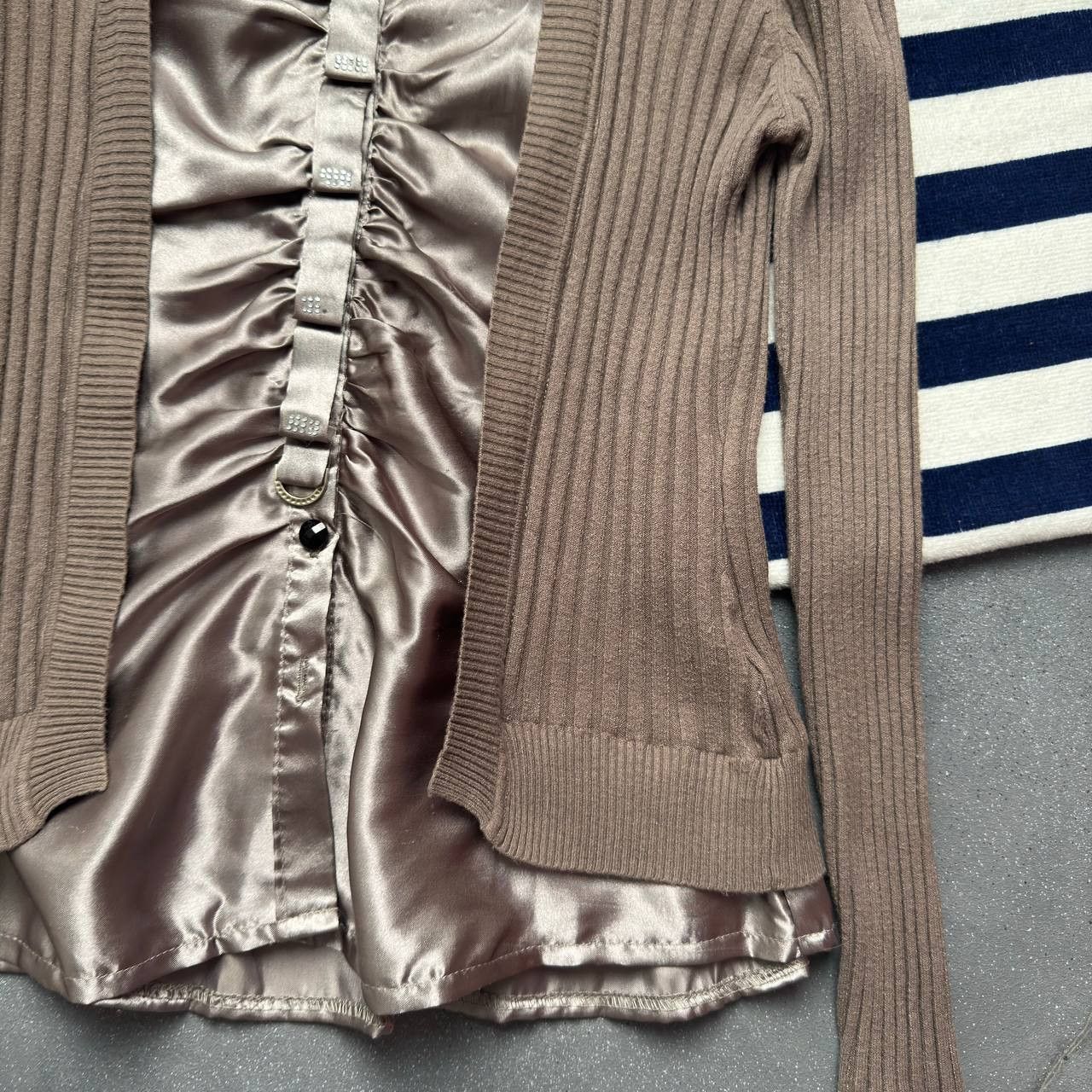 Japanese Brand × Vintage Amazing Vintage Japanese Style Long Sleeve Blouse Size M / US 6-8 / IT 42-44 - 6 Thumbnail