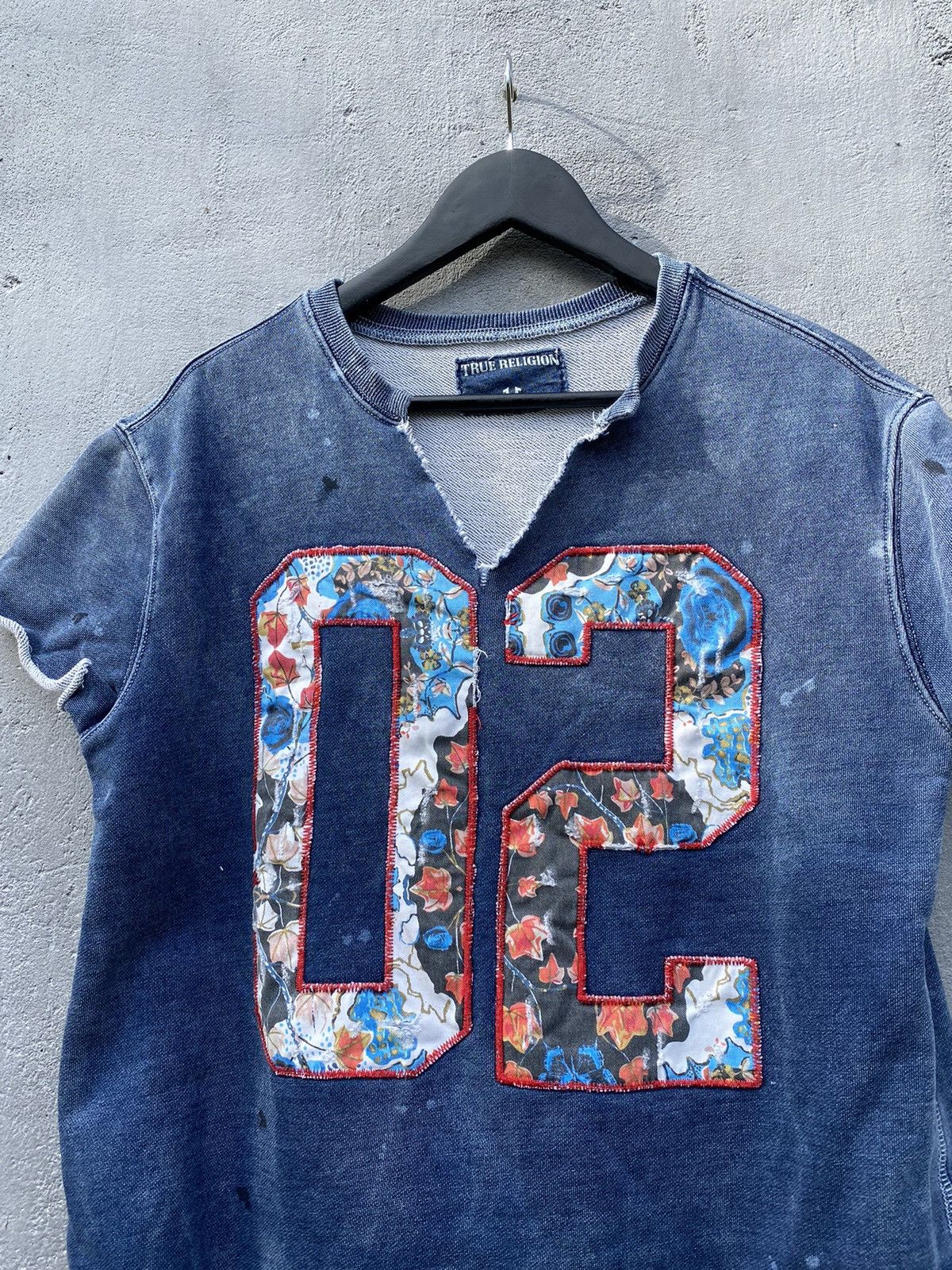 True Religion × Vintage Vintage 1995 True Religion Crop Jean T Shirt Woman Size S / US 4 / IT 40 - 2 Thumbnail