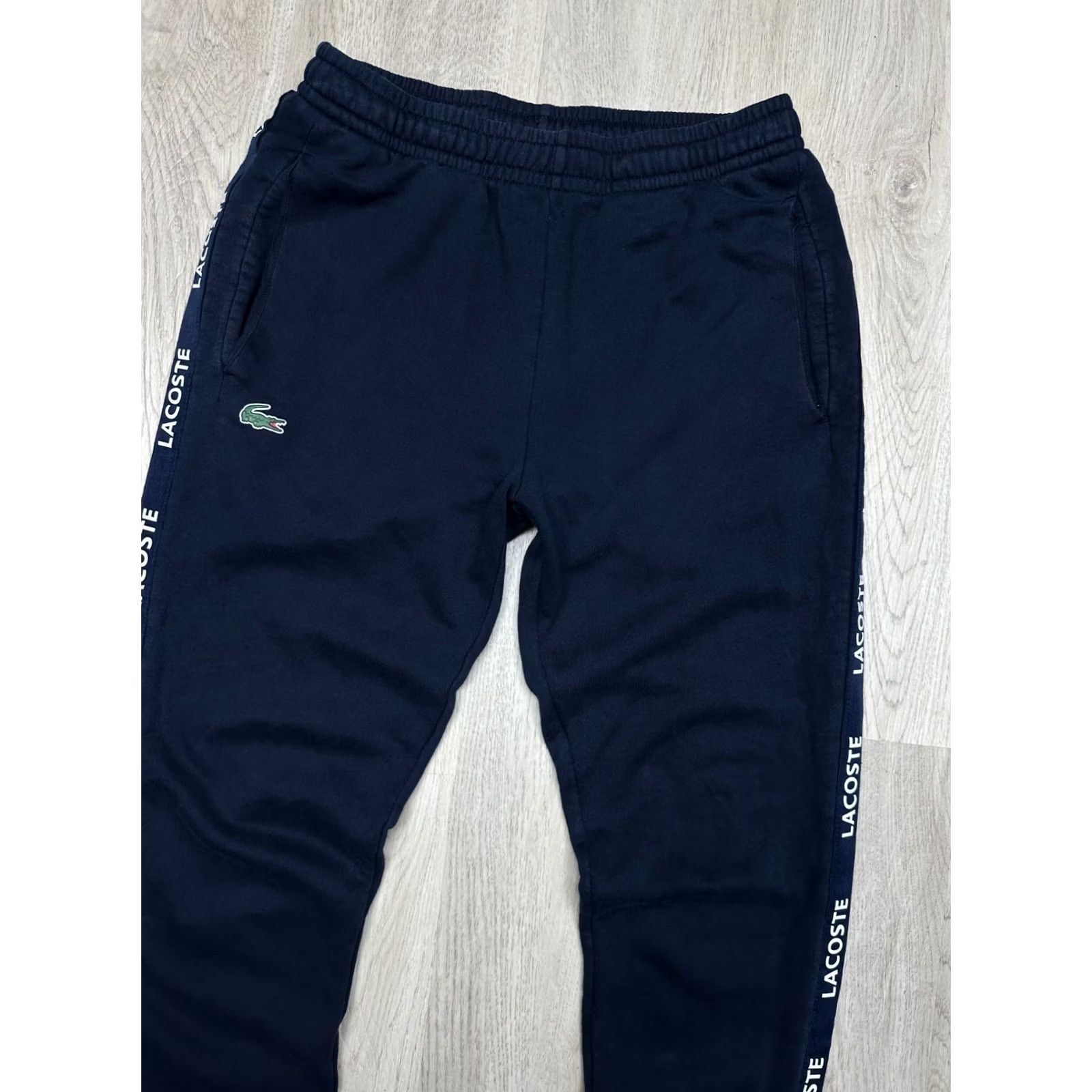 Lacoste Lacoste Sport Mens Sweatpants Cotton Pants S Blue Pants Sweatpants Sports Pockets Activewear Men Regular Inseam 30cm Outseam 100cm (Note: unrealistic) Size US 29 - 2 Thumbnail