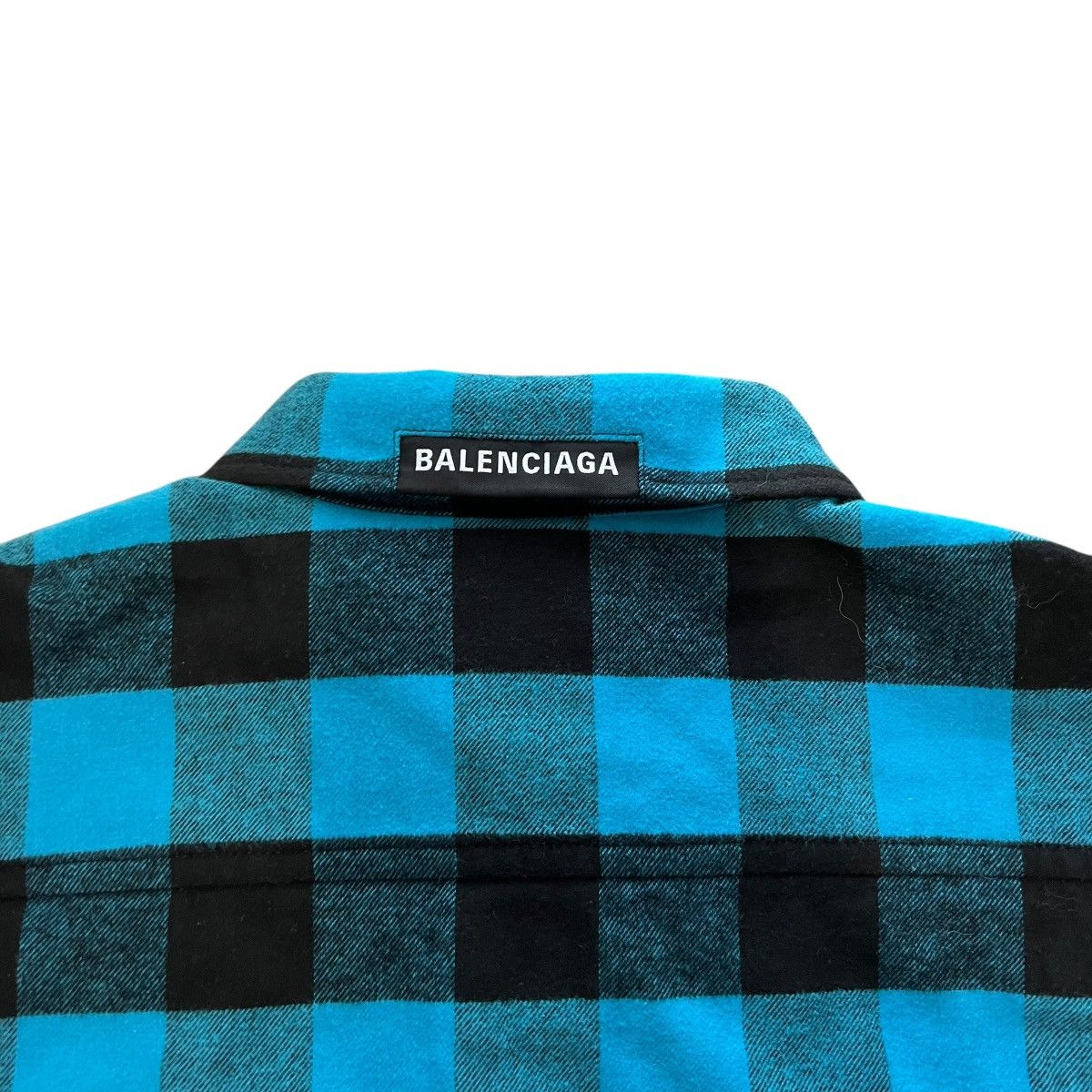 Balenciaga BALENCIAGA 2021AW flannel padded shirts jacket Size US S / EU 44-46 / 1 - 5 Thumbnail