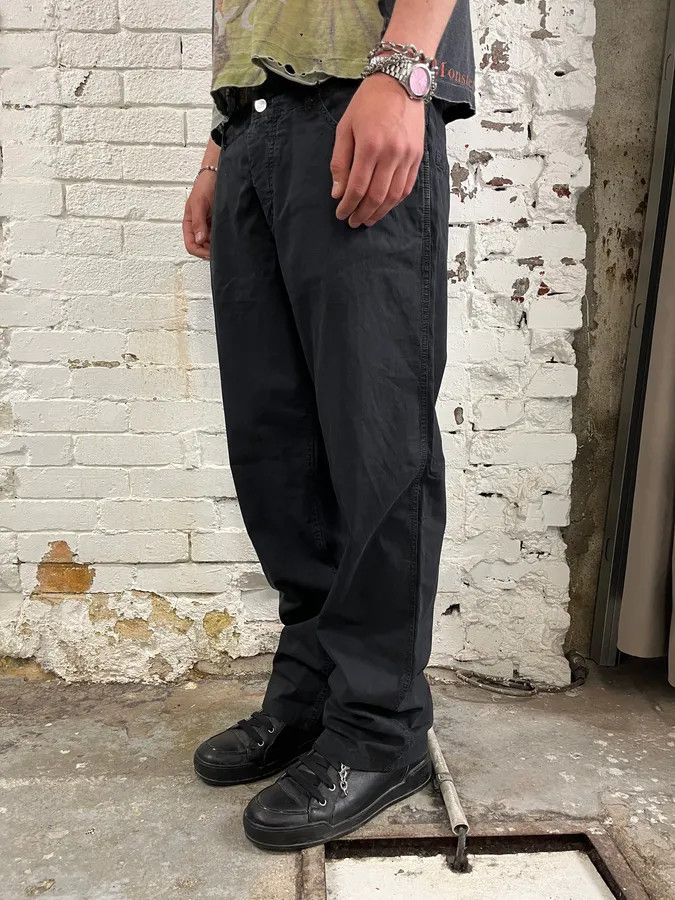 Prada 2000s Prada Black Cozy Pants Size US 34 / EU 50 - 2 Thumbnail