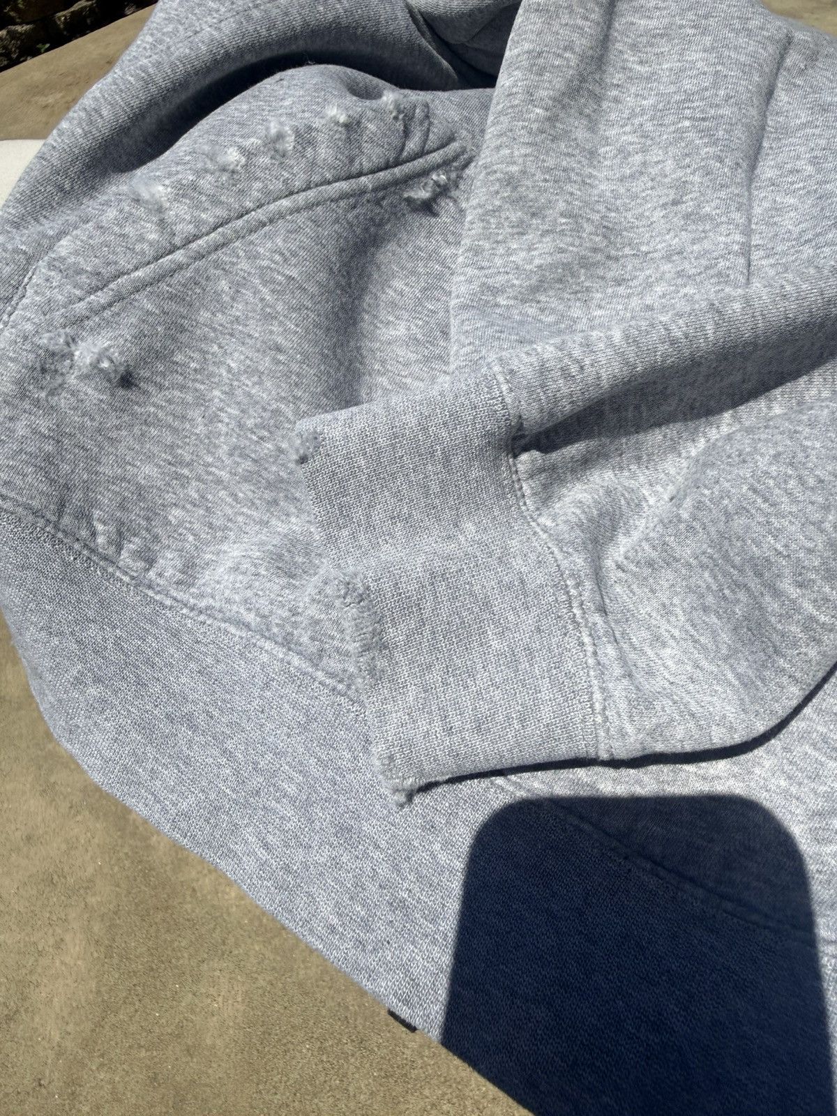 Nike Custom distressed nike hoodie SIZE LARGE Size US L / EU 52-54 / 3 - 7 Thumbnail