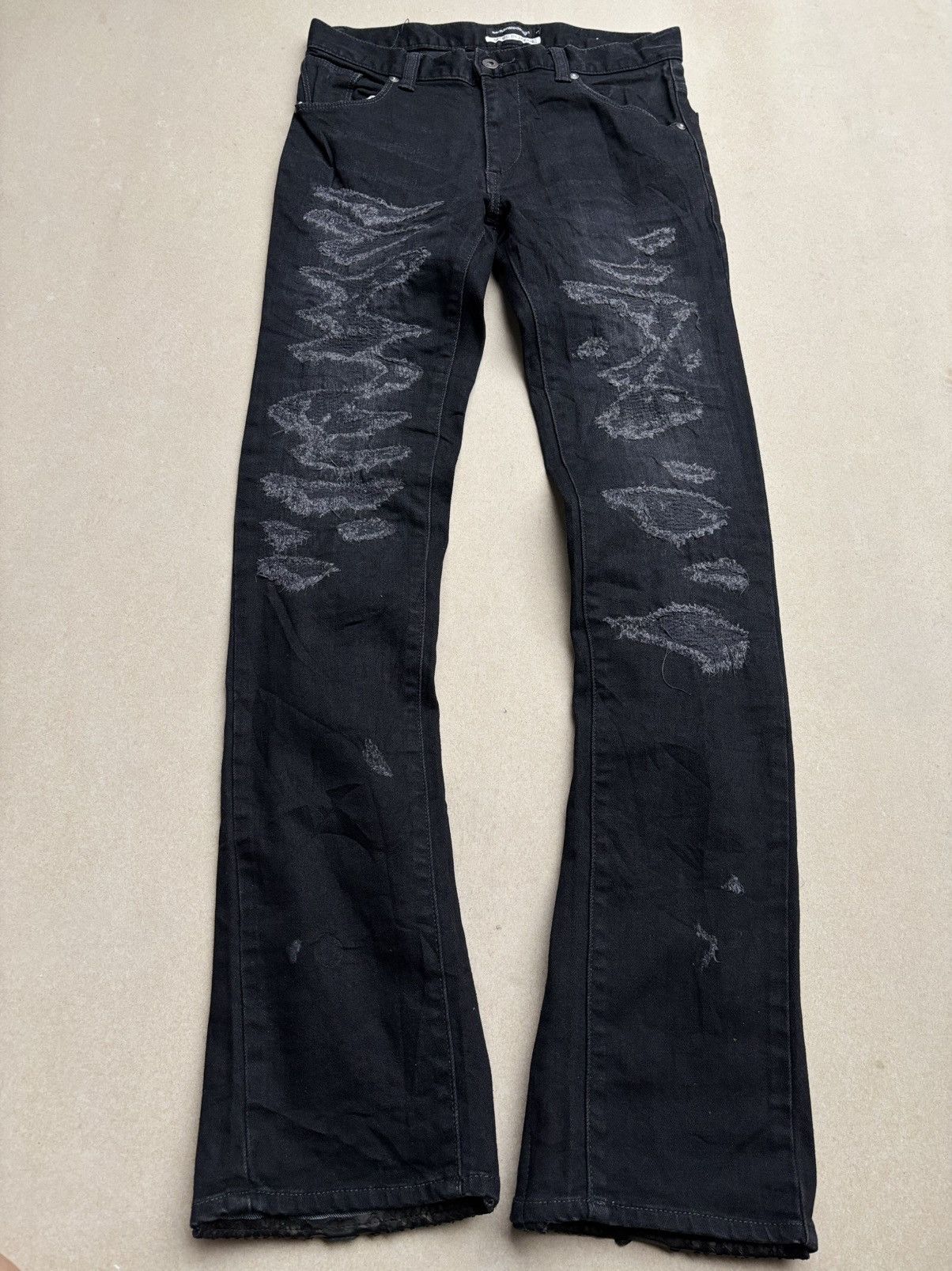 semanticdesign SEMANTIC DESIGN lace-up jeans Size US 27 - 1 Thumbnail