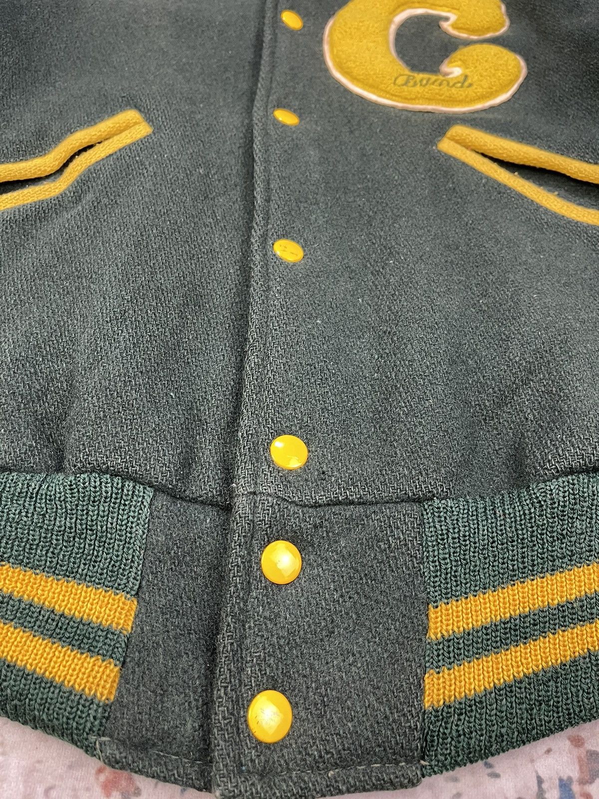 Vintage Vintage Carlynton Band Wool Varsity Jackets Size US M / EU 48-50 / 2 - 11 Thumbnail