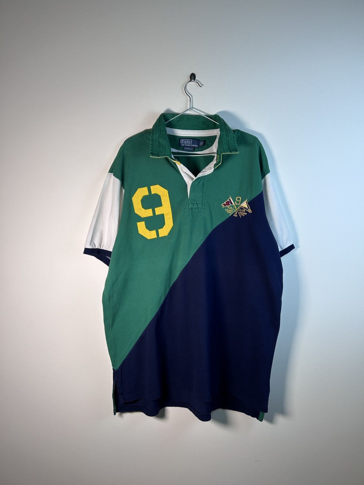Vintage PRL Club Challenge Cup Vintage 90s Rugby Shirt Y2K Rare Hype Size US XXL / EU 58 / 5 - 1 Thumbnail