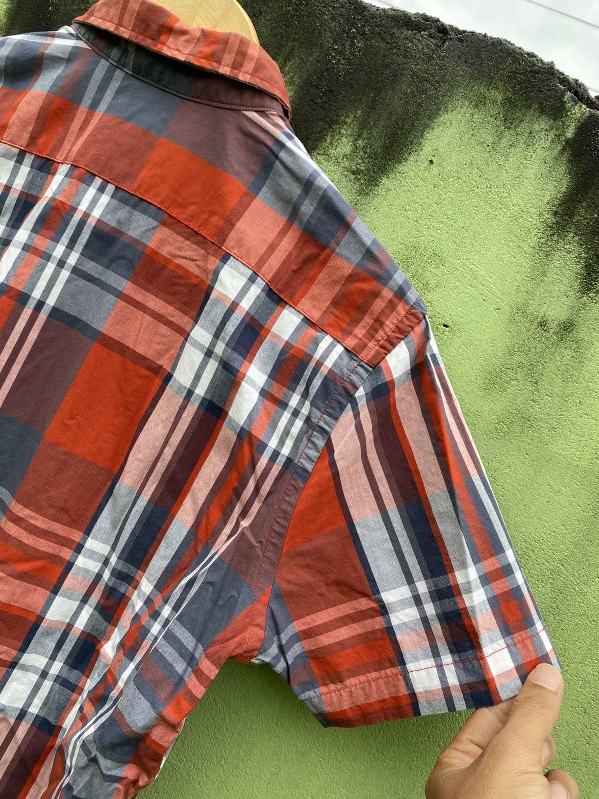Levi's Levi’s Red Navy Plaid Short Sleeve Shirt Classic Summer Look Size US M / EU 48-50 / 2 - 12 Thumbnail