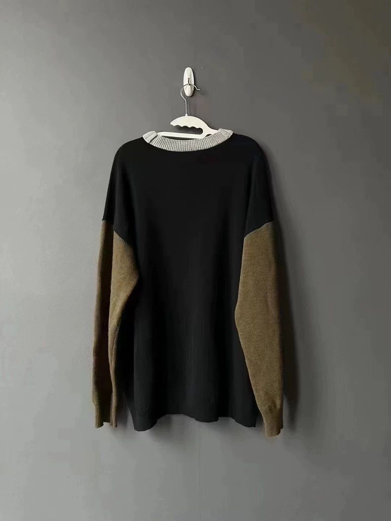 Loewe LOEWE Embroidered logo sweater Size L / US 10 / IT 46 - 2 Thumbnail