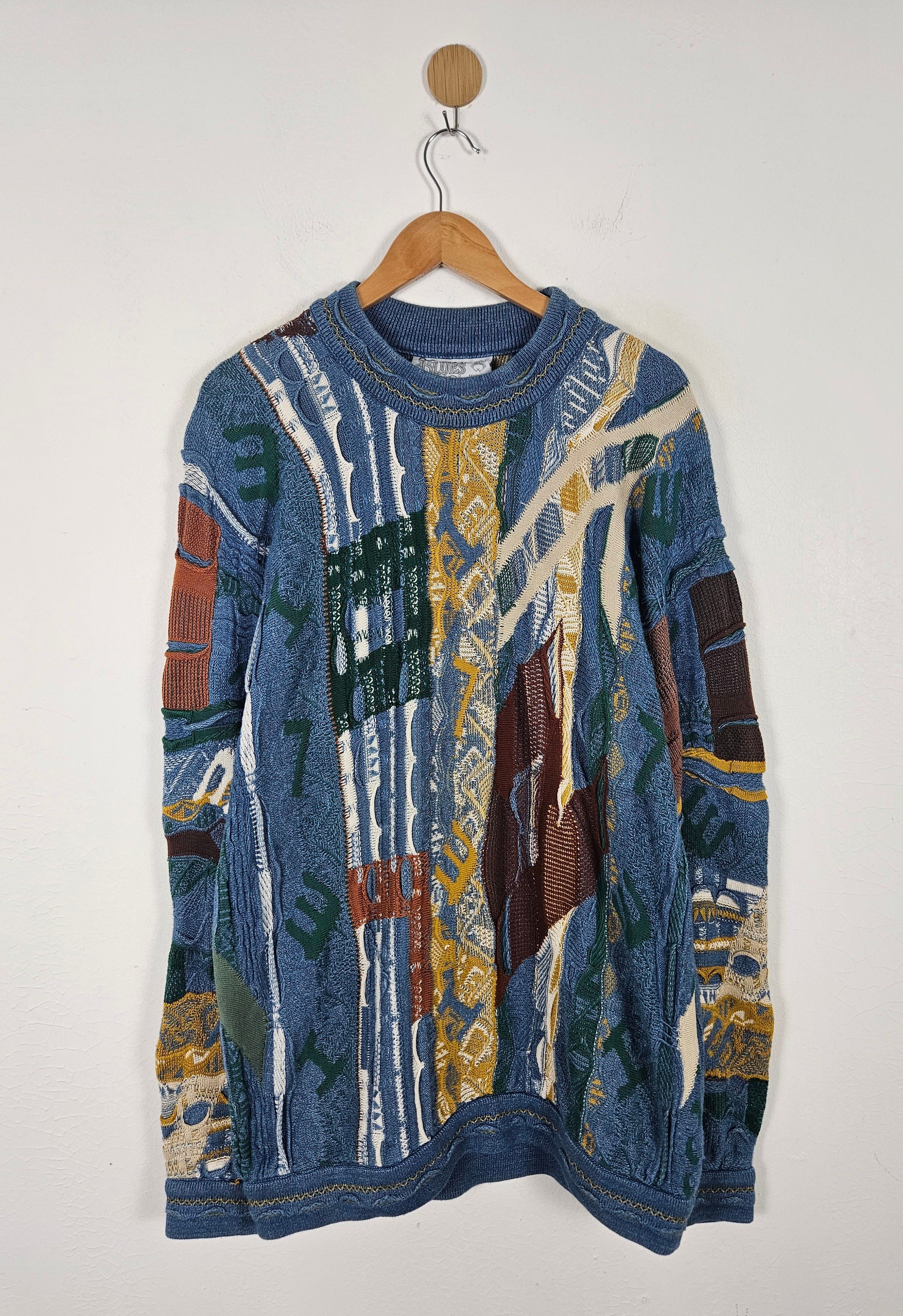 Coogi Blues Sweater | Grailed