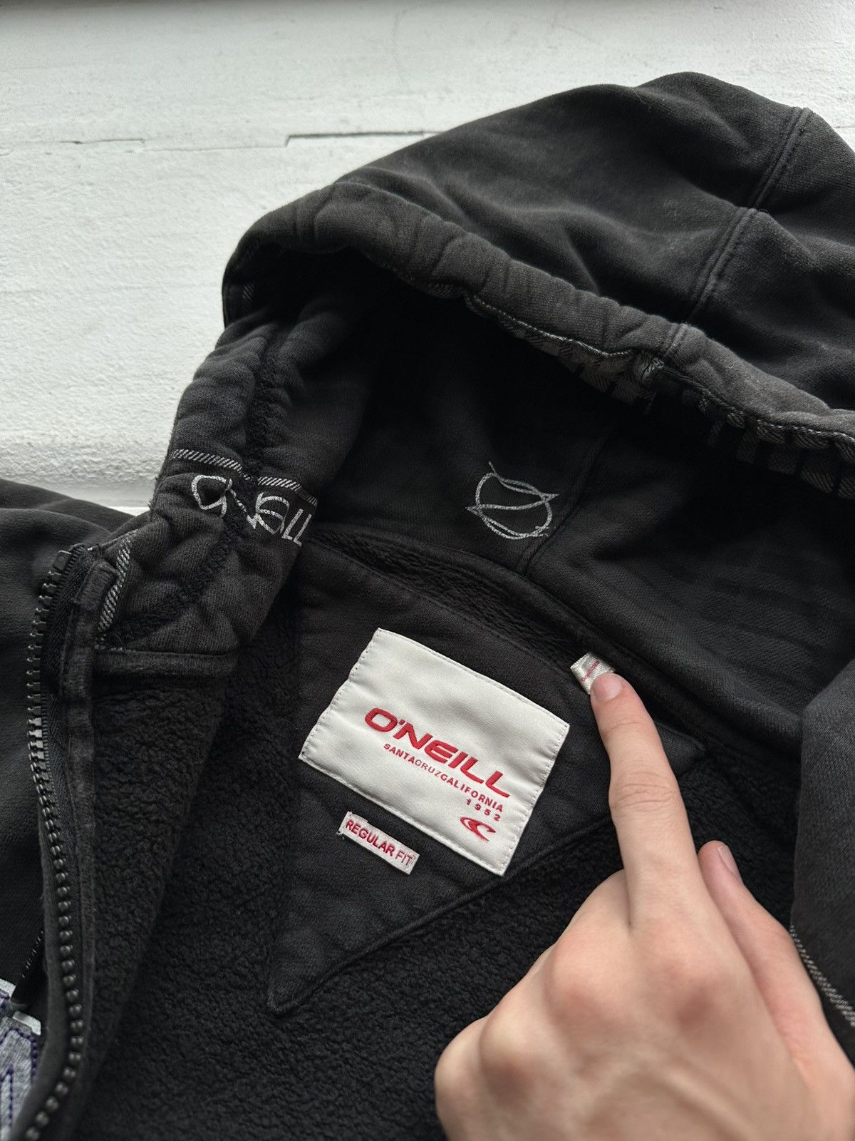 O'Neill 🚨Vintage Y2K ONEILL SURF ZIP HOODIE RARE LONGSLEEVE Shirt Size US L / EU 52-54 / 3 - 6 Thumbnail