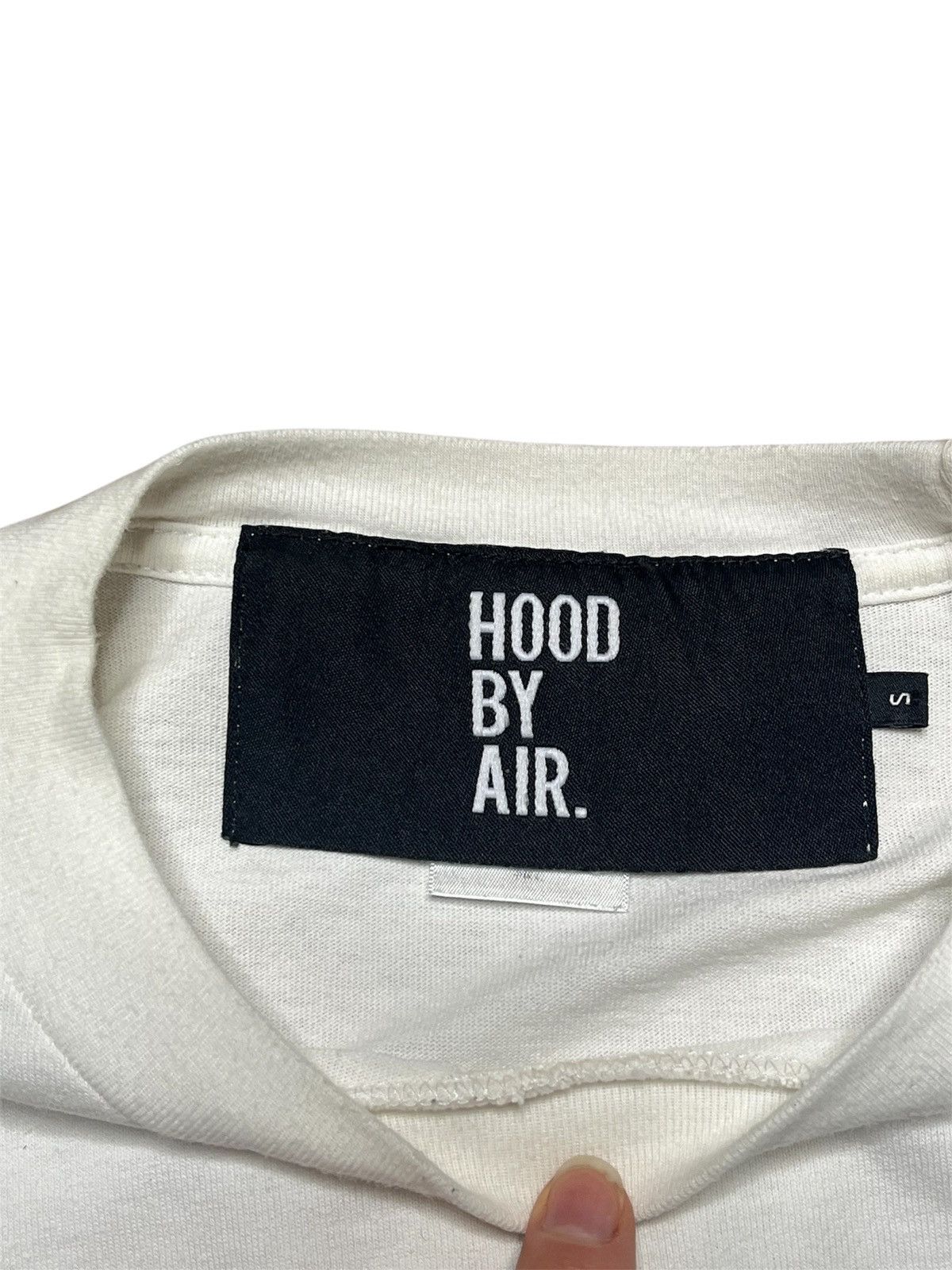 Hood By Air Rare Hood By Air Glossy 69 White and Black Longsleeve Size US S / EU 44-46 / 1 - 7 Thumbnail