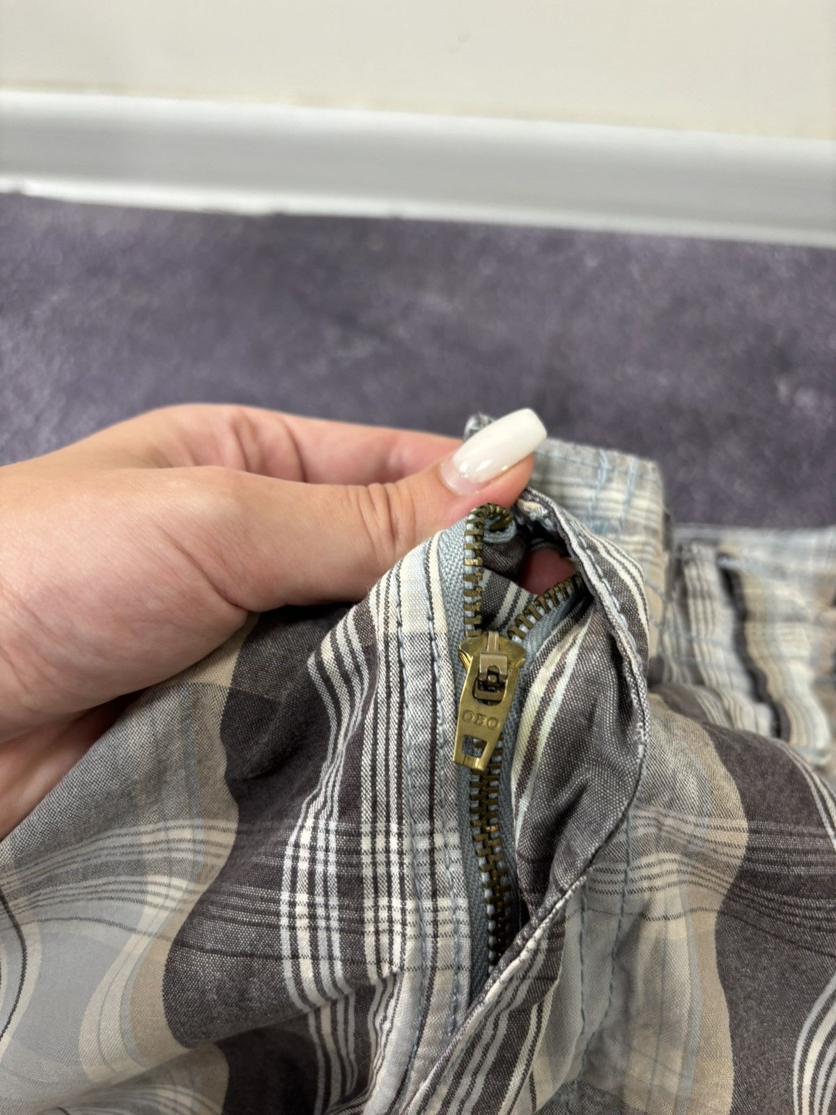 Lee Vintage Lee Checkered Dad Hype American Cargo Shorts Size US 32 / EU 48 - 9 Thumbnail