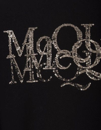 Alexander McQueen o1y0325 Sweatshirt in Black Size L / US 10 / IT 46 - 3 Thumbnail