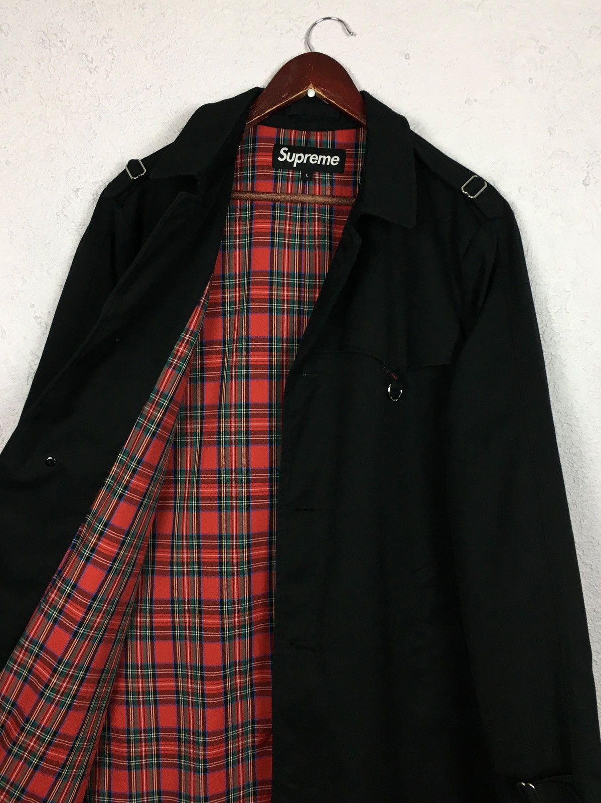 trench jacket SUPREME D-Ring Coat d ring vintage classic y2k