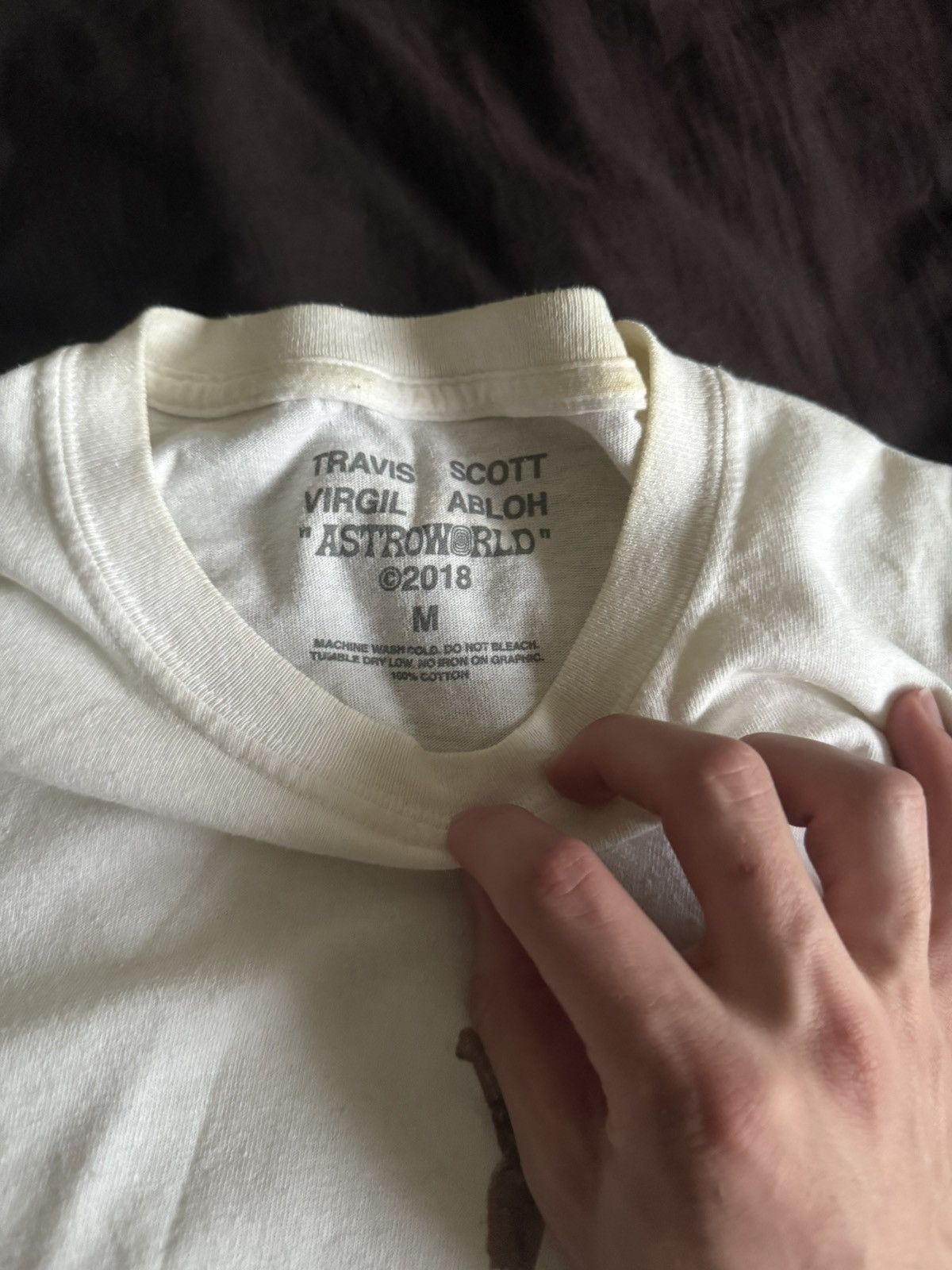 Travis Scott × Virgil Abloh Travis Scott X Virgil Abloh Astroworld T-Shirt Size US M / EU 48-50 / 2 - 2 Thumbnail
