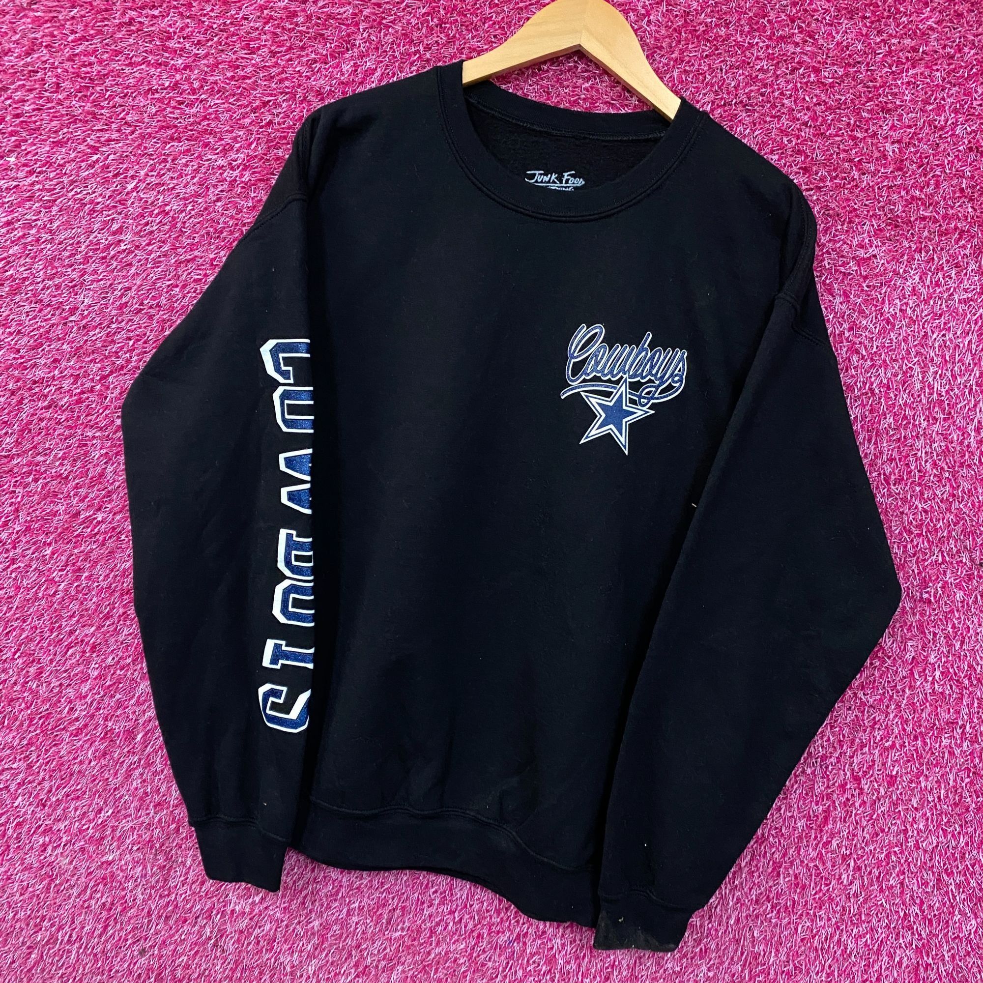 Junk Food Dallas Cowboys Junk Food Clothing Glitter Helmet Crewneck Sw Size US M / EU 48-50 / 2 - 4 Thumbnail