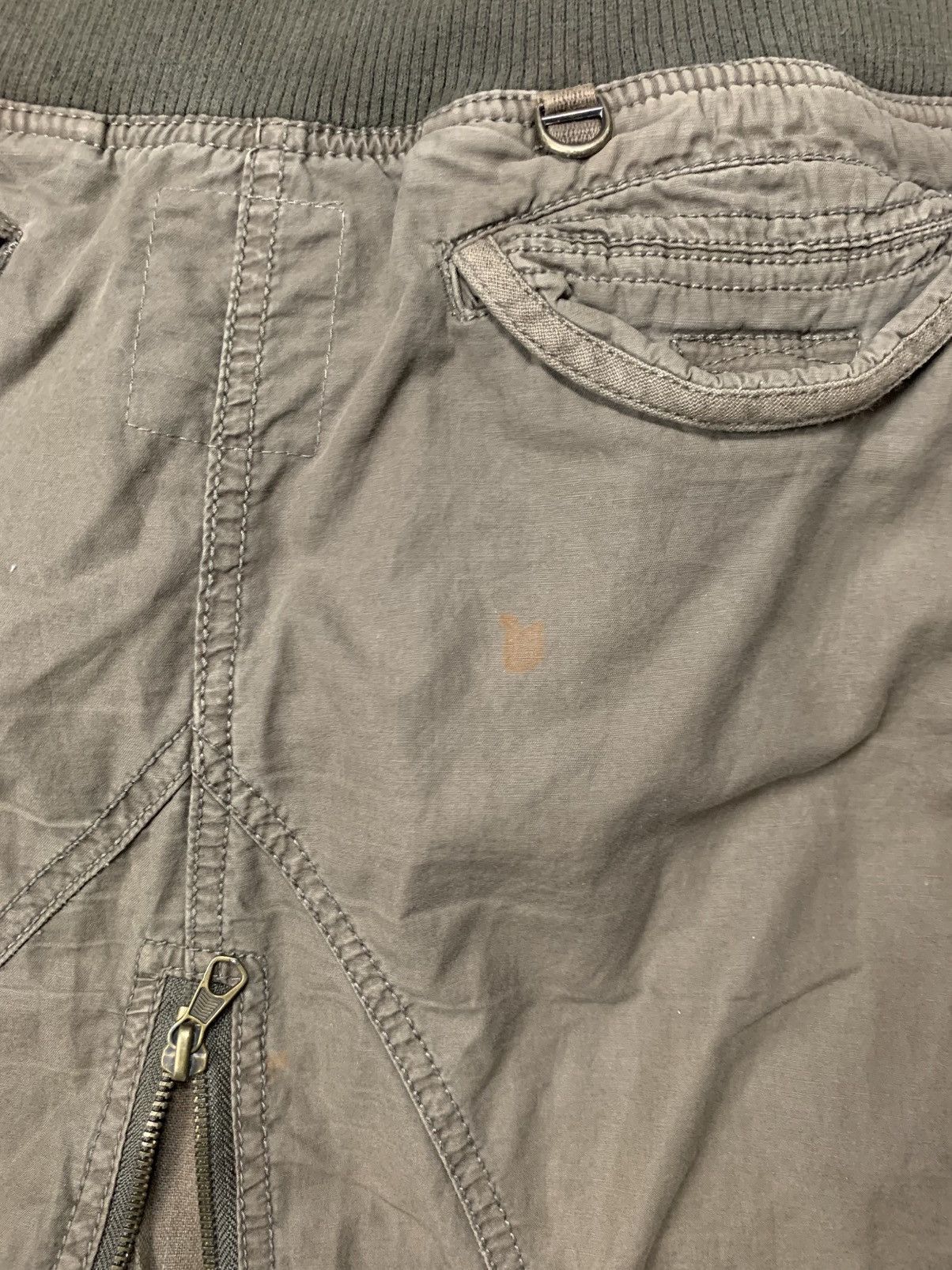 GOA 2000s G.O.A Military Bondage Cargo Skirt Size 32" / US 10 / IT 46 - 6 Thumbnail