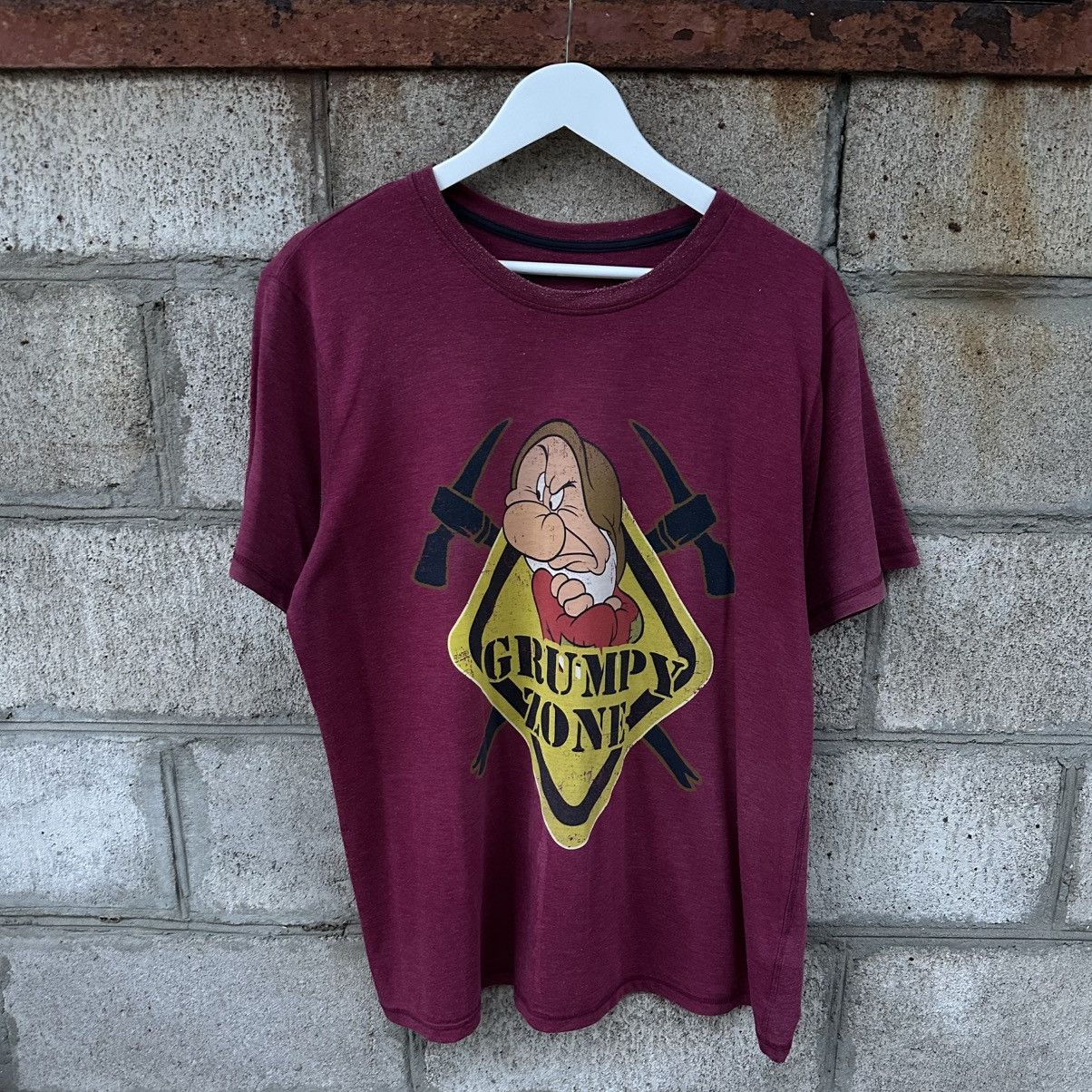Disney Vintage Adult Grumphy Zone T-shirts Big Logo Joke Humor Size US L / EU 52-54 / 3 - 1 Thumbnail
