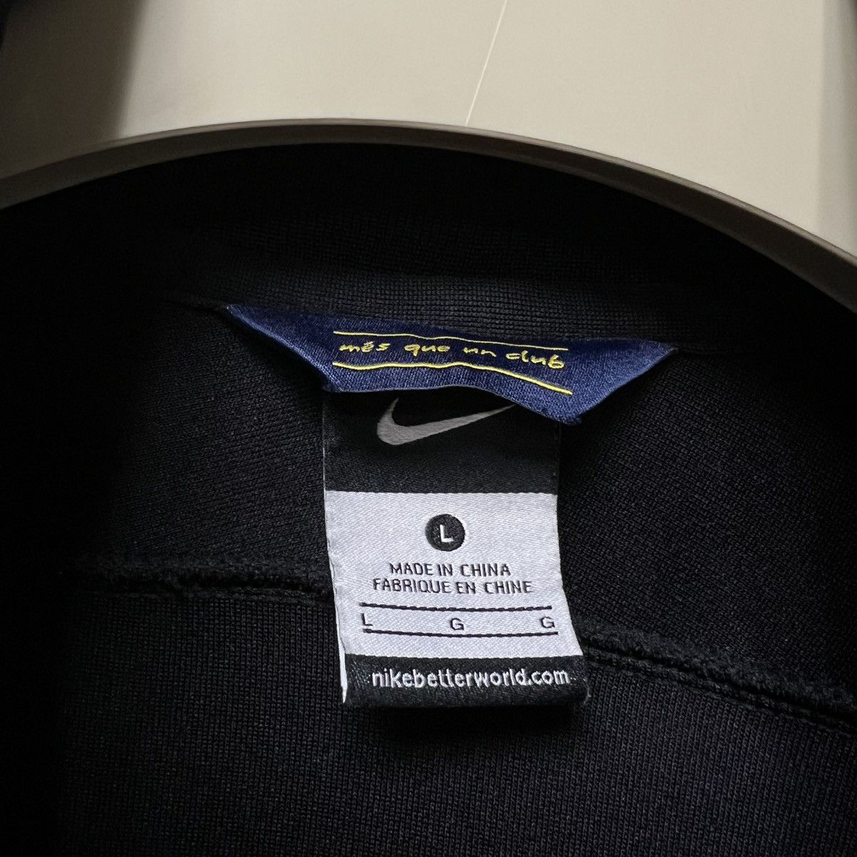 Nike FC Barcelona BARCA Nike Track Jacket Full Zip Men's y2k Size US L / EU 52-54 / 3 - 14 Thumbnail
