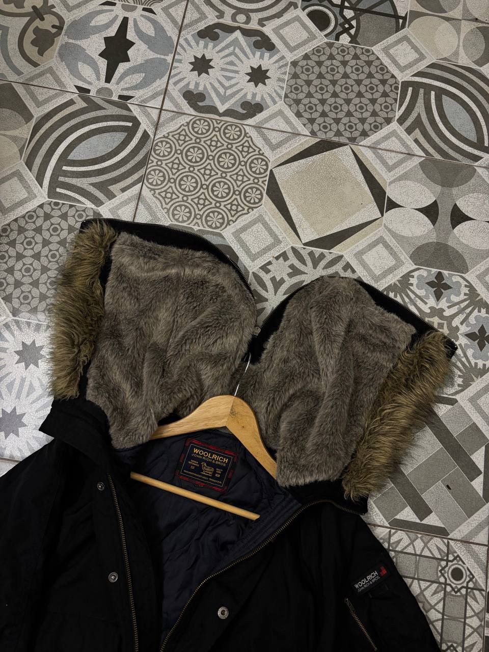 Woolrich Woolen Mills Woolrich John Rich & Bros fur swag Y2K Thick Jacket Japanese Size S / US 4 / IT 40 - 7 Thumbnail