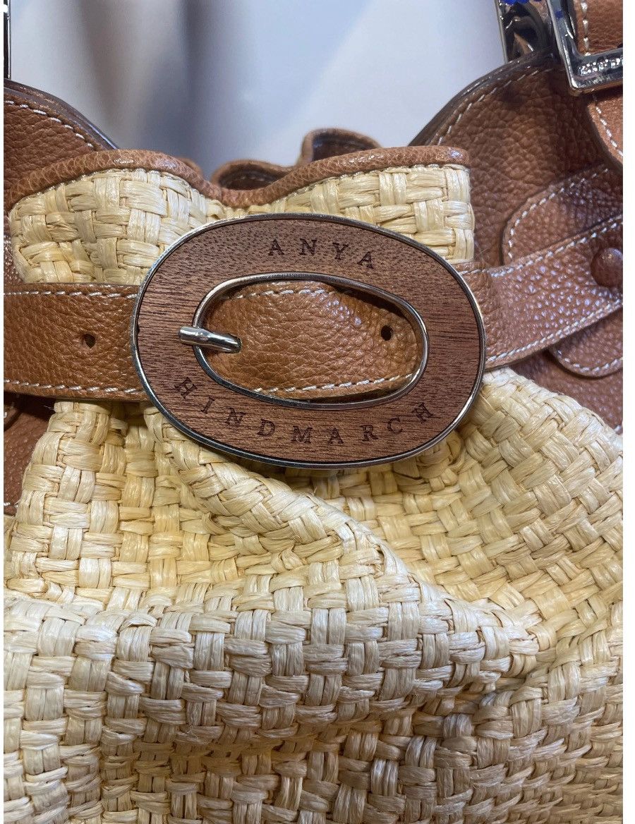 Anya Hindmarch Anya Hindmarch leather and raffia Size ONE SIZE - 2 Thumbnail