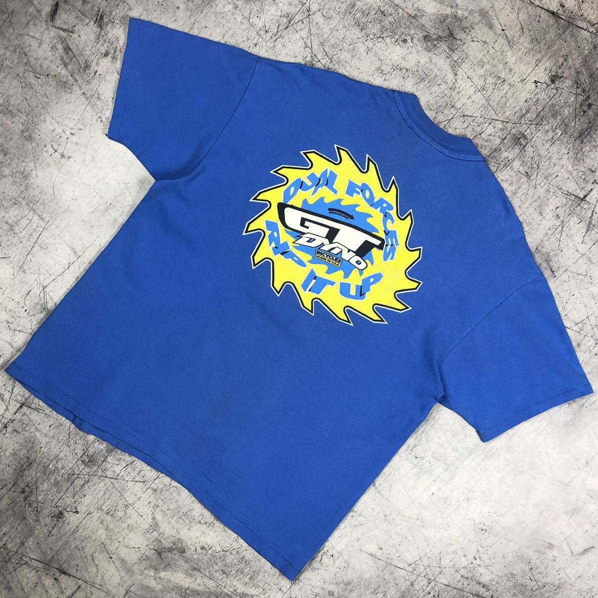 Vintage GT DYNO USA Dual Forces Rip It Up Bicycle Tee Size US XL / EU 56 / 4 - 1 Thumbnail