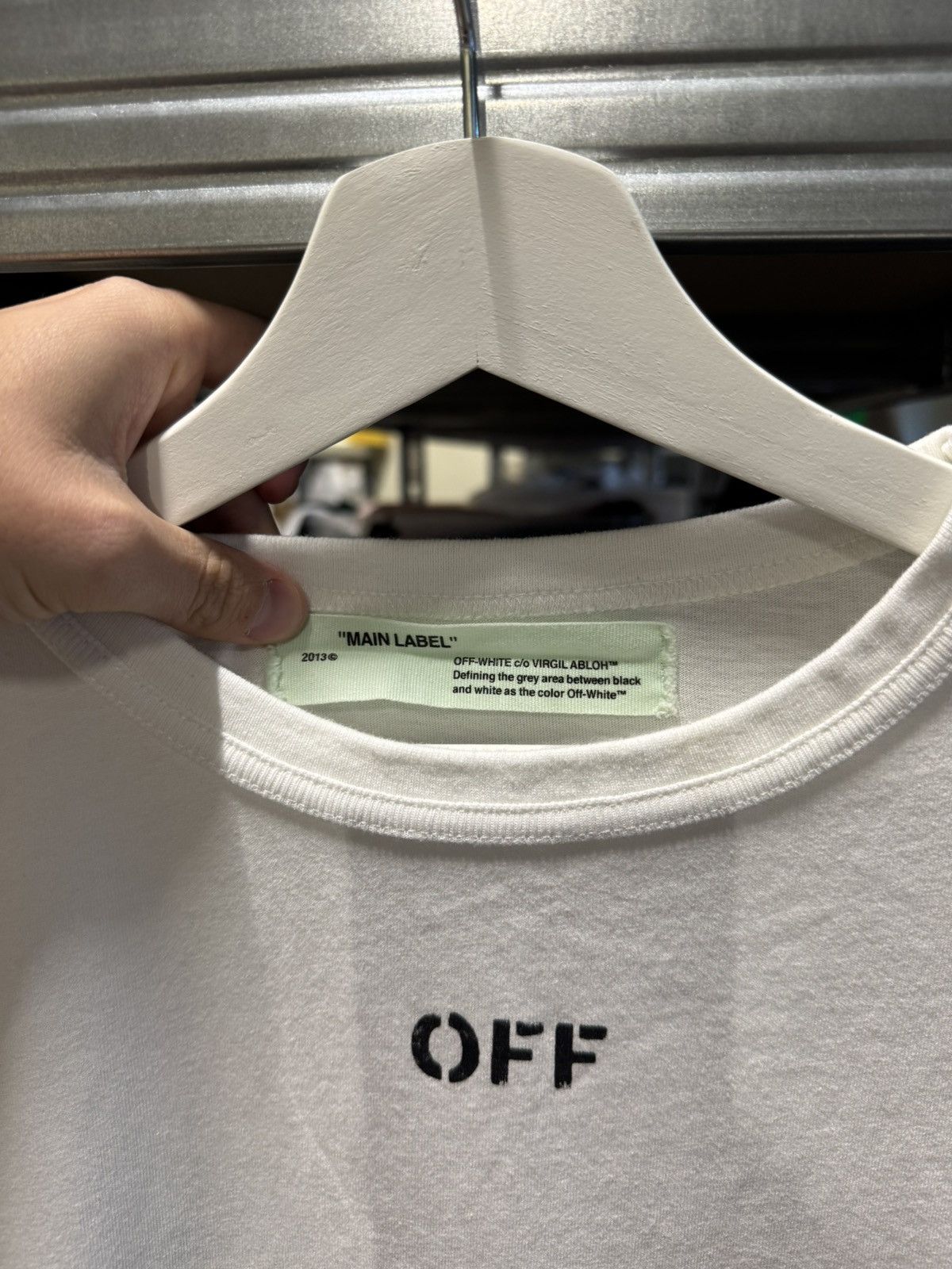 Off-White Off-White Firetape Arrow T-Shirt NEW 500$ Size US S / EU 44-46 / 1 - 3 Thumbnail
