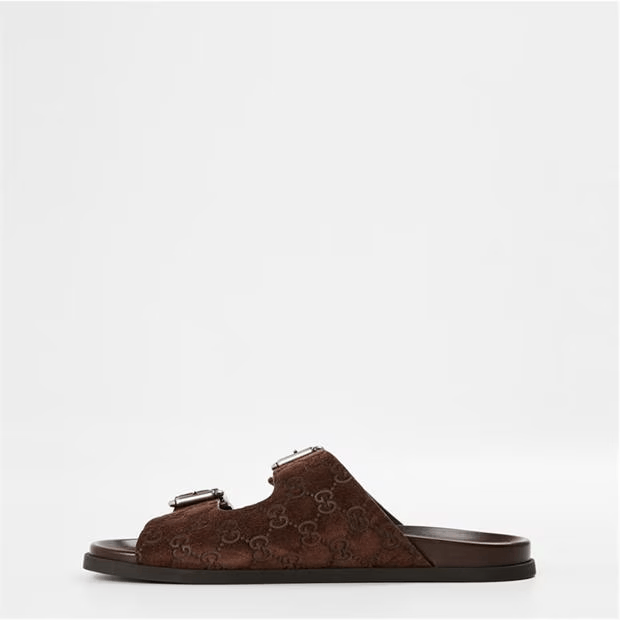 Gucci Gg Open Toe Sandals Size US 11 / EU 44 - 2 Thumbnail