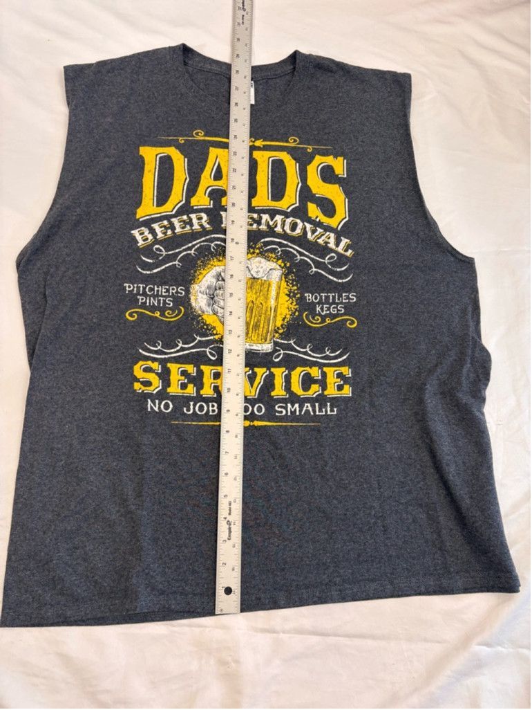 Jerzees Men's Jerzees Graphic Tank Top Size 2XL Gray Size US XL / EU 56 / 4 - 5 Thumbnail