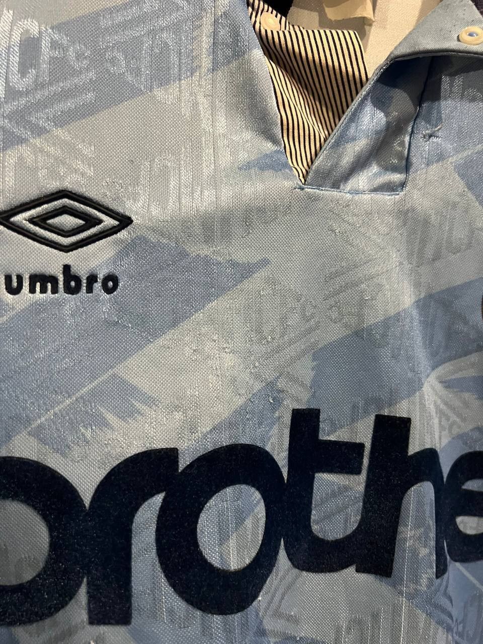 Umbro 1989/91 MANCHESTER CITY HOME SOCCER JERSEY FOOTBALL SHIRT S Size US S / EU 44-46 / 1 - 9 Thumbnail