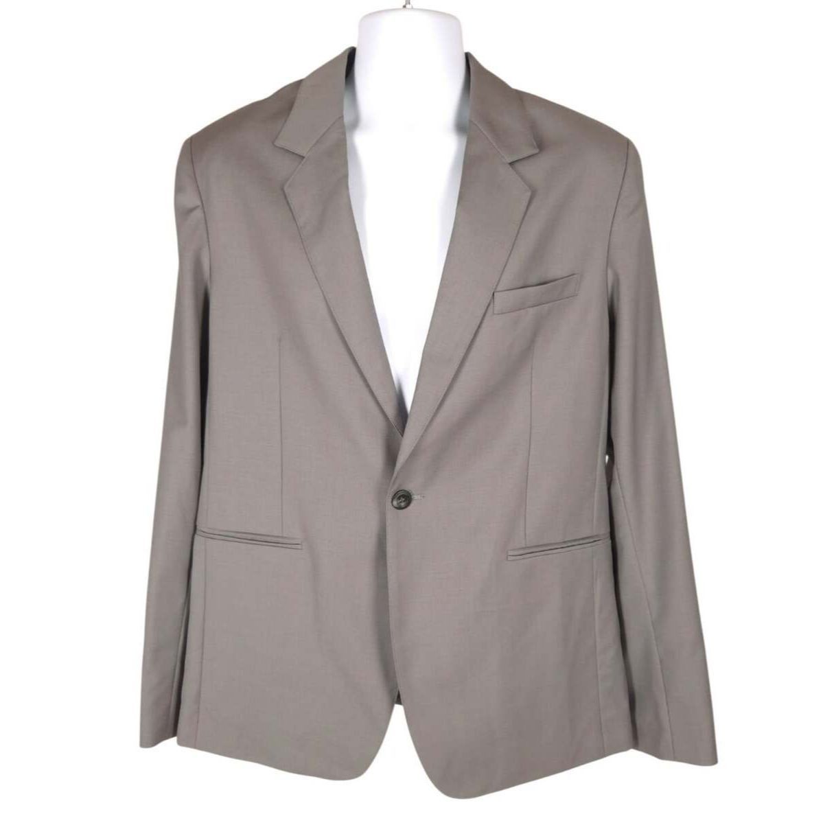 Maryam Nassir Zadeh Delaine Blazer Us L It 52 Mens Gray Woo, Men's (Size 42r) — image 2 of 6