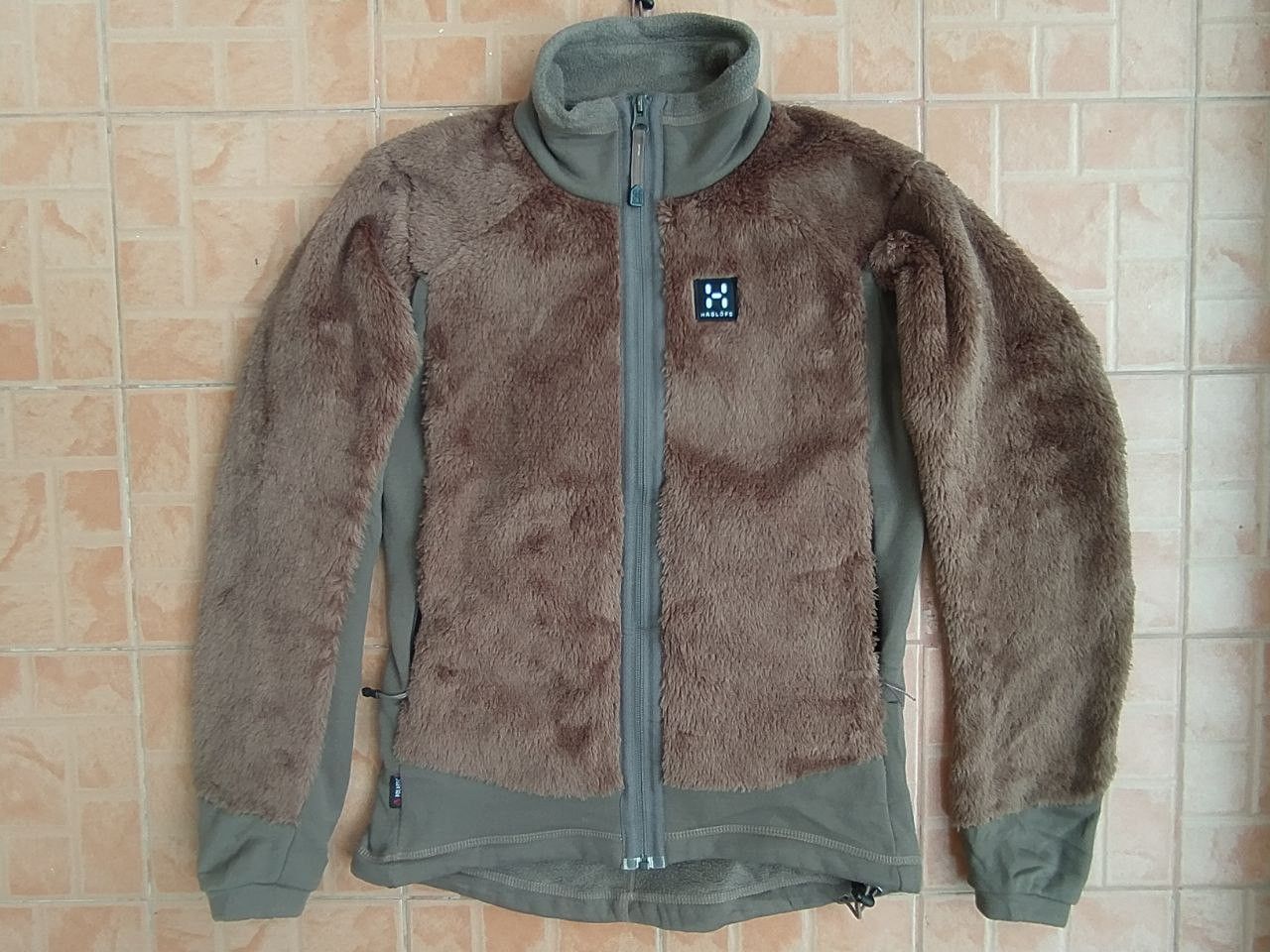 Haglofs HAGLOFS ZIP POLARTEC BROWN JACKET SIZE XS Size XS / US 0-2 / IT 36-38 - 2 Thumbnail
