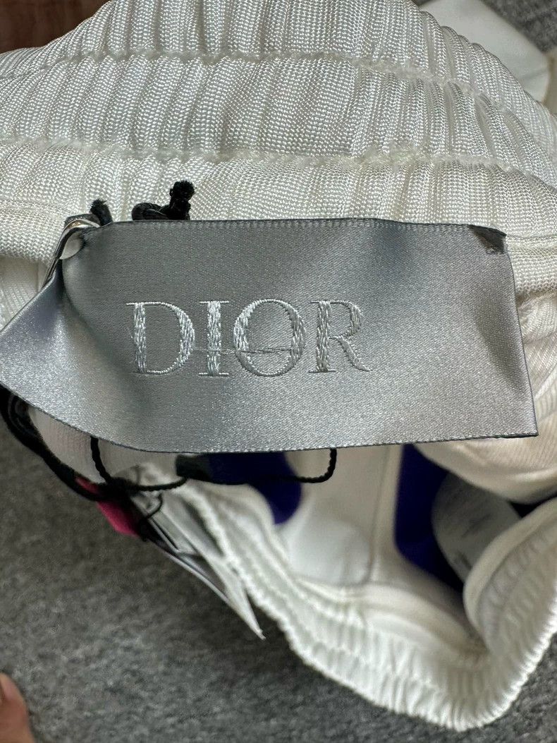 Dior DiorWhite contrasting color stitching printed logo digital Size US 32 / EU 48 - 5 Thumbnail